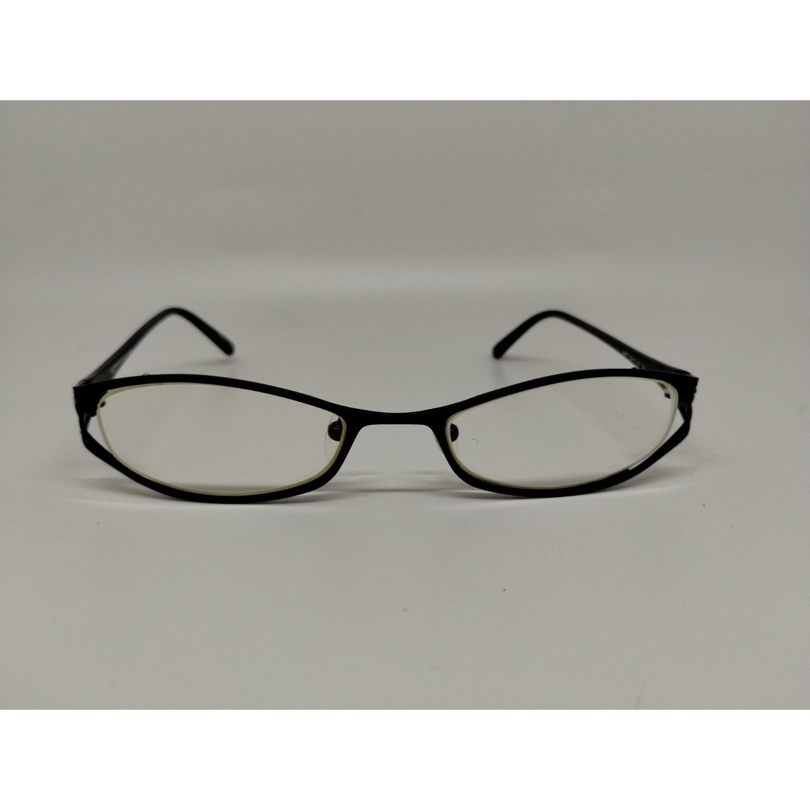 Vintage Elizabeth Arden Women Eyeglass Frames EAPT-59-2 Black Metal Size ONE SIZE - 3 Thumbnail