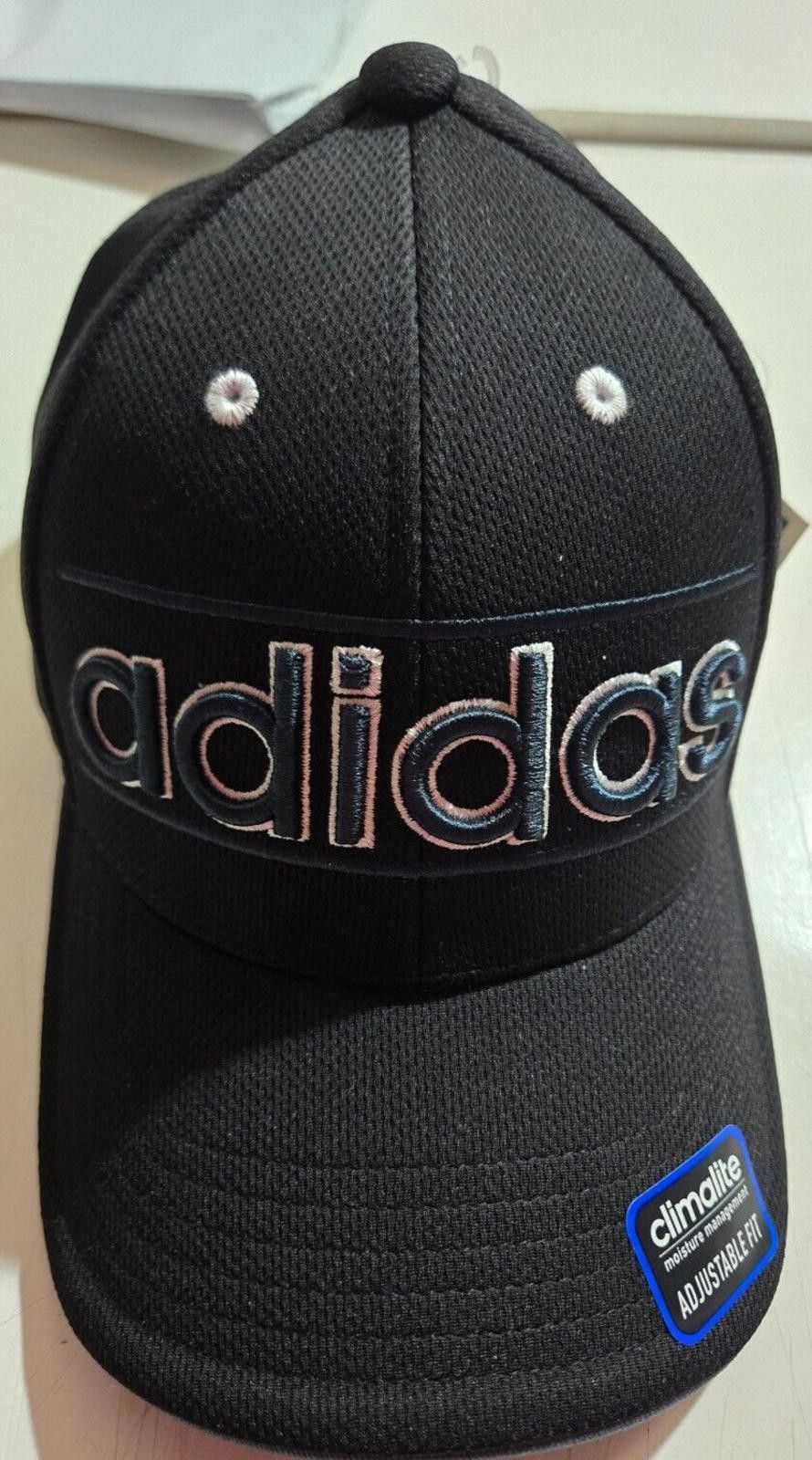 Adidas Adidas Baseball Cap Adjustable Moisture Management Climalite Size ONE SIZE - 1 Thumbnail