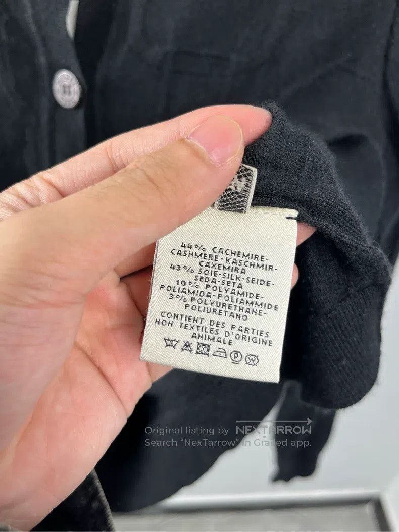 Hermes Hermes Black Full Printed Long Sleeve Knit Cardigan Size XXS / US 00 / IT 34 - 6 Thumbnail