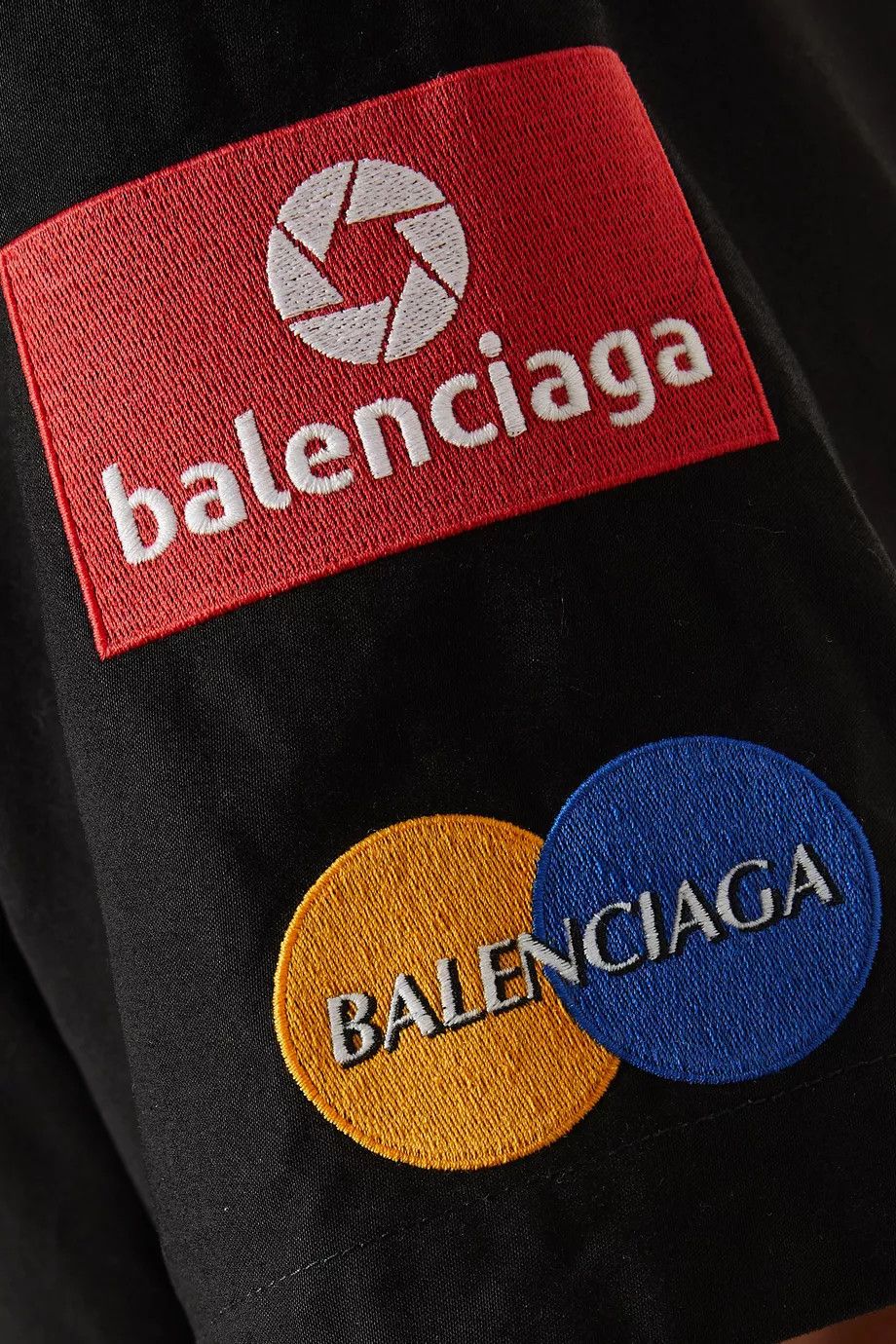 Balenciaga o1bcso1str0125 Top League Engineered Short Sleeve Shirt Size US XL / EU 56 / 4 - 4 Thumbnail