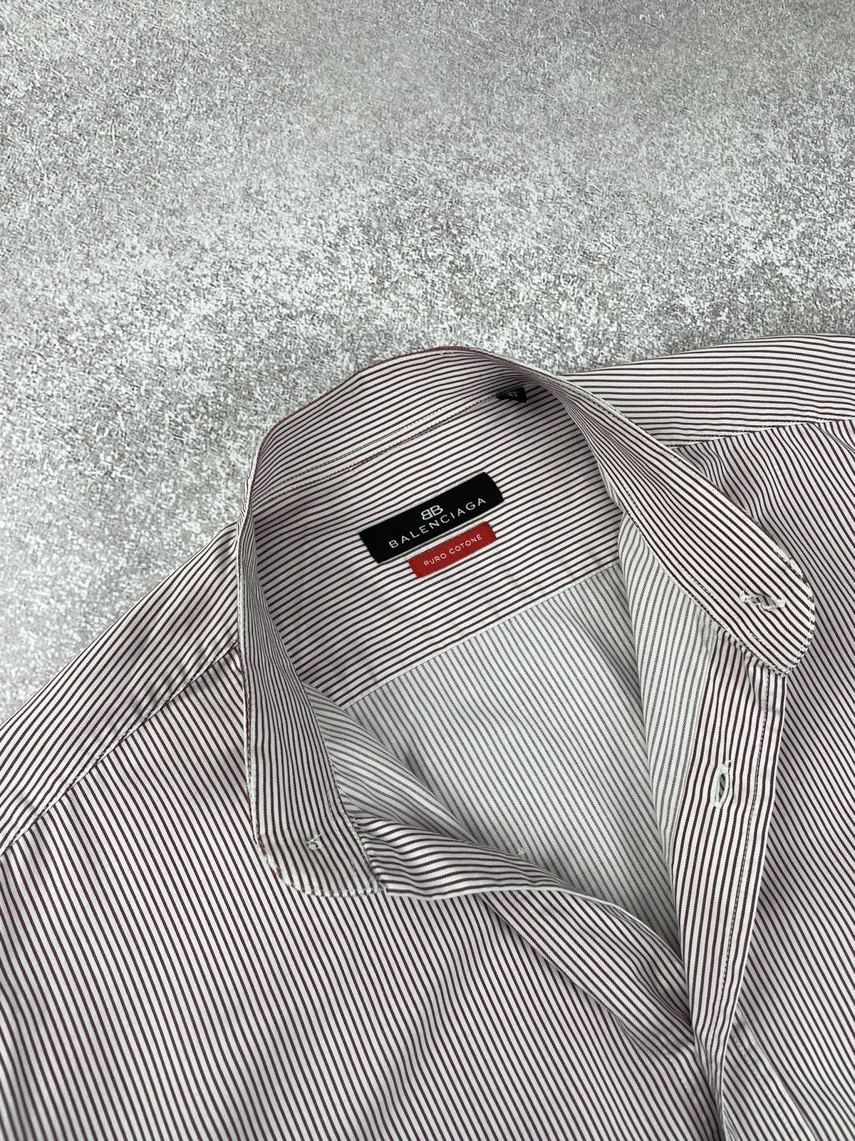 Balenciaga Balenciaga Striped Shirt Men’s Size US XL / EU 56 / 4 - 11 Thumbnail