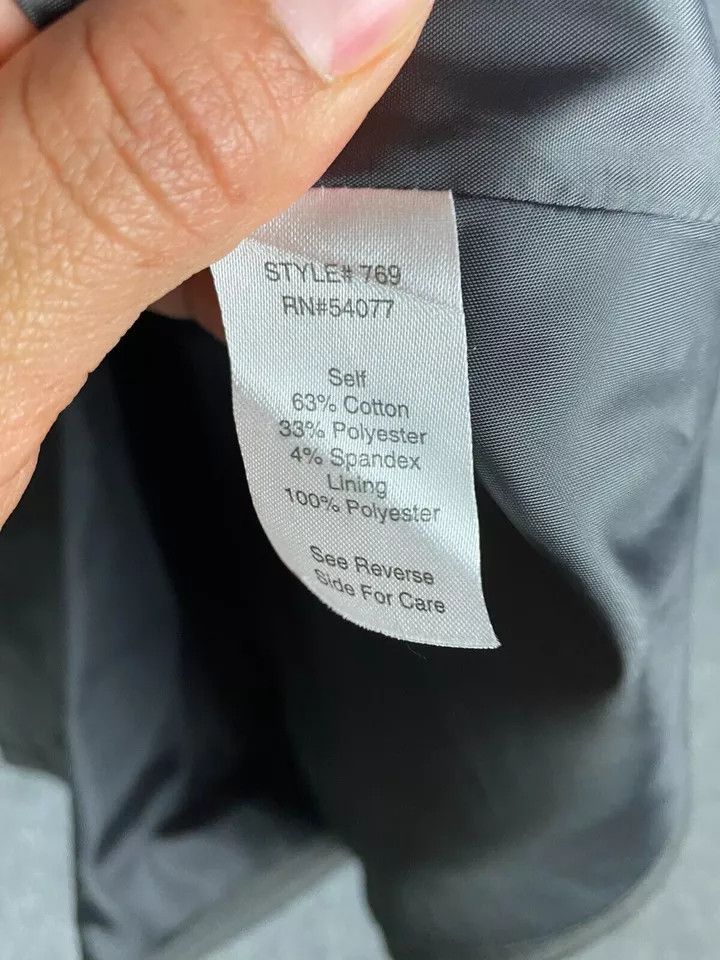 Other Cabi Coat Women's Size 6 Gray Cotton Blend Adults Size M / US 6-8 / IT 42-44 - 4 Thumbnail