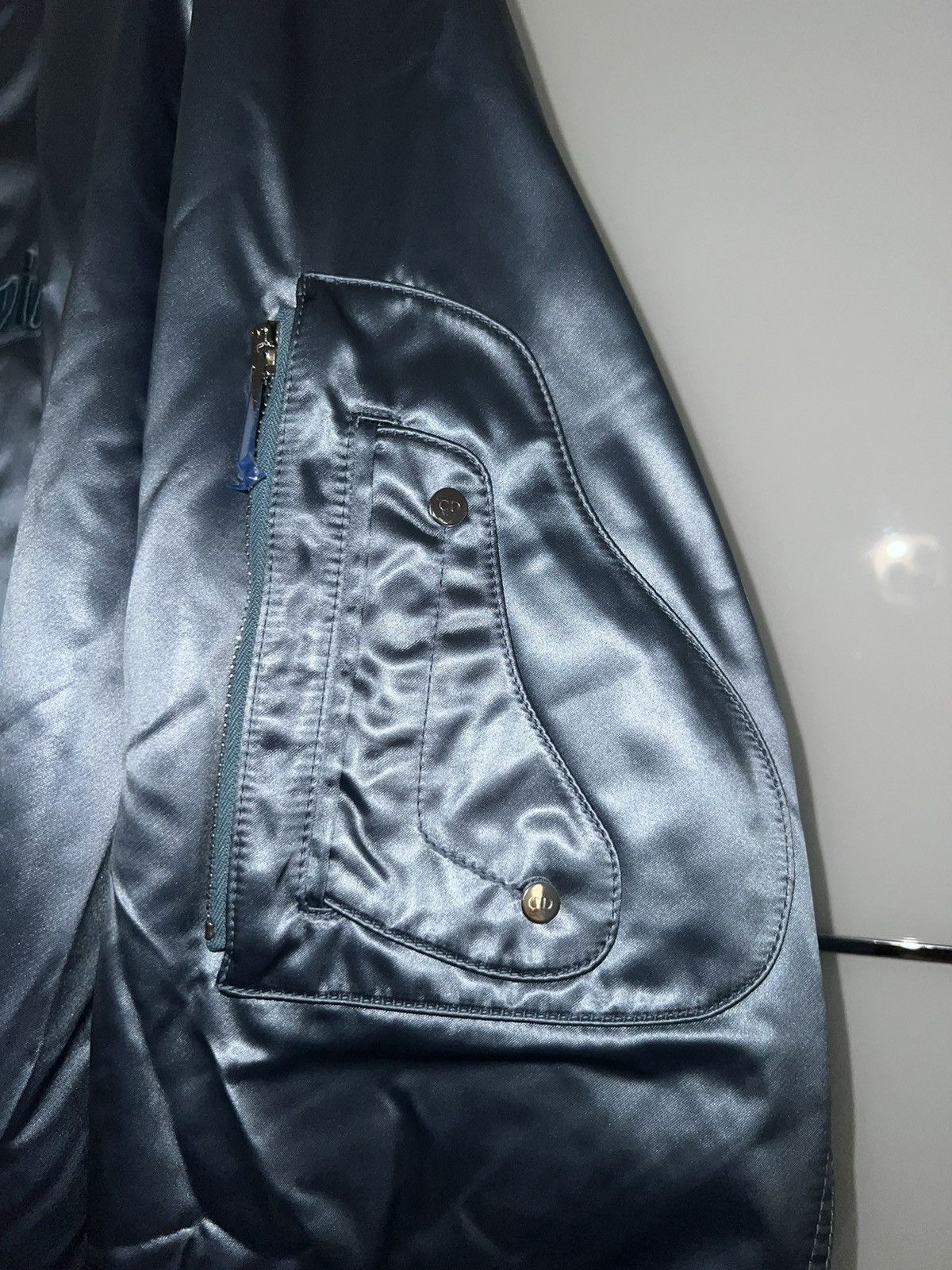 Dior × Stussy Dior x Stussy Bomber Jacket Size US L / EU 52-54 / 3 - 6 Thumbnail