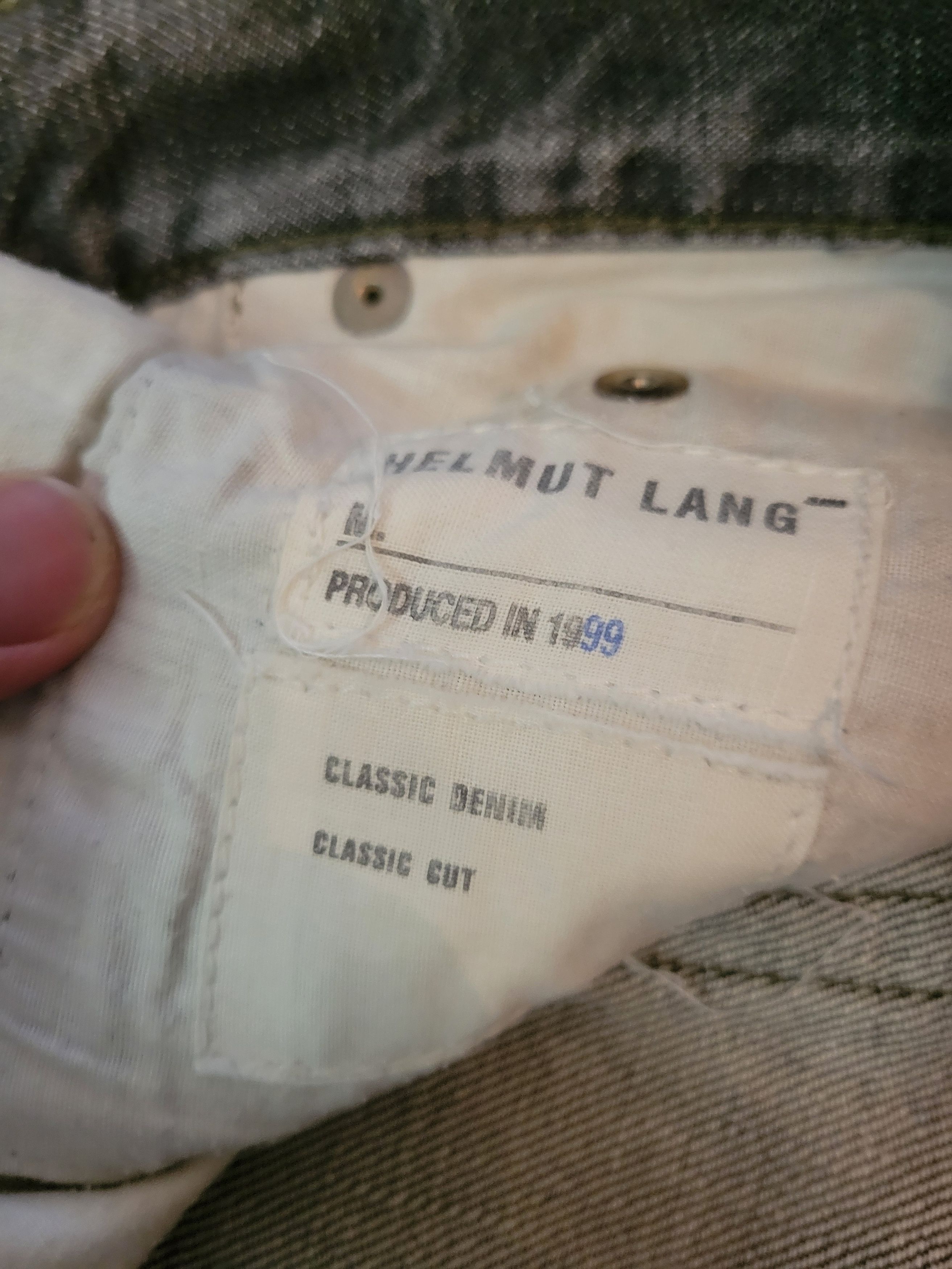 Helmut Lang Helmut Lang 90s Denim Size US 31 - 4 Thumbnail