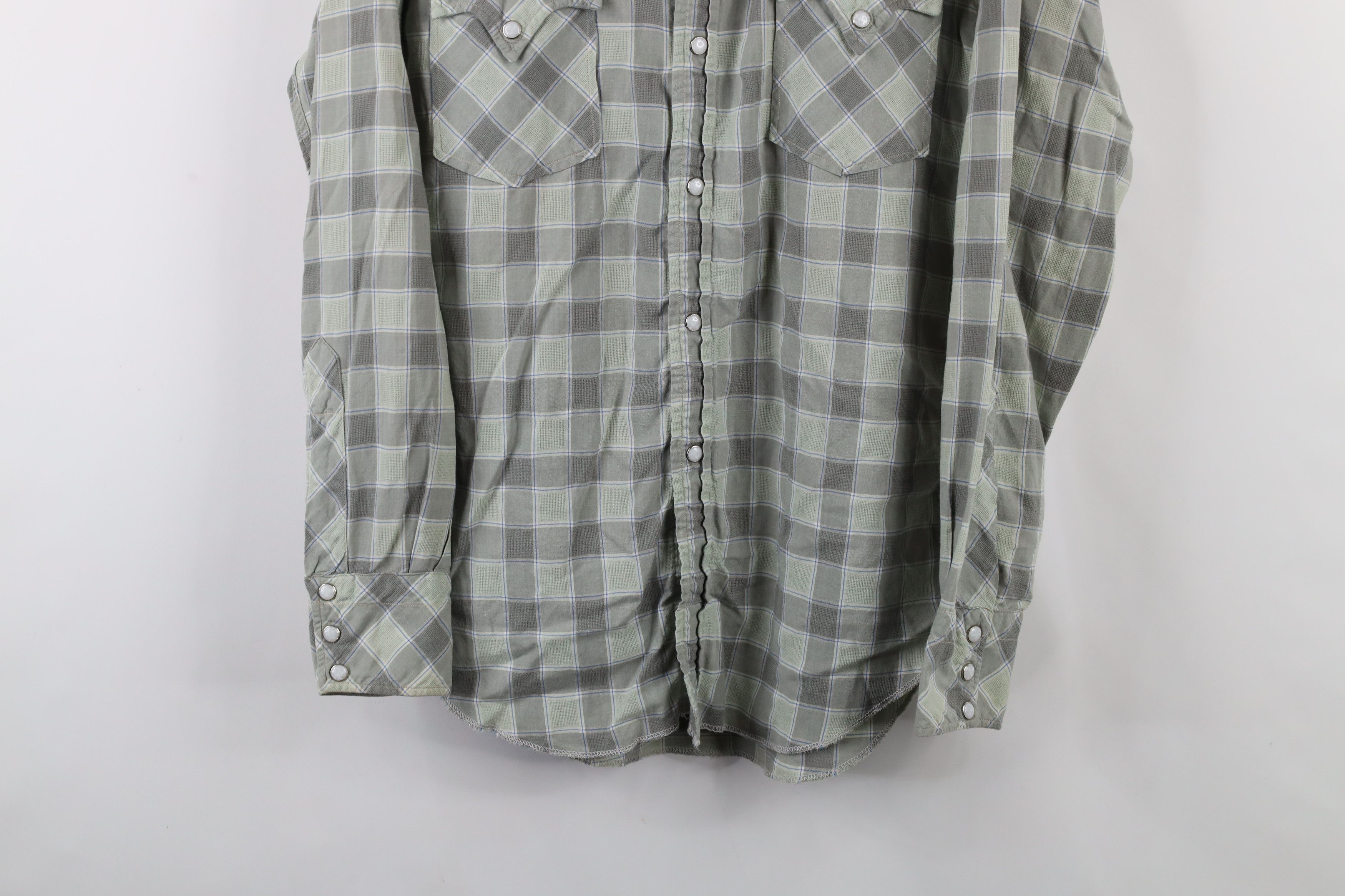 Vintage Vintage 50s 60s Rockabilly Snap Button Shirt Plaid USA Size US M / EU 48-50 / 2 - 3 Thumbnail