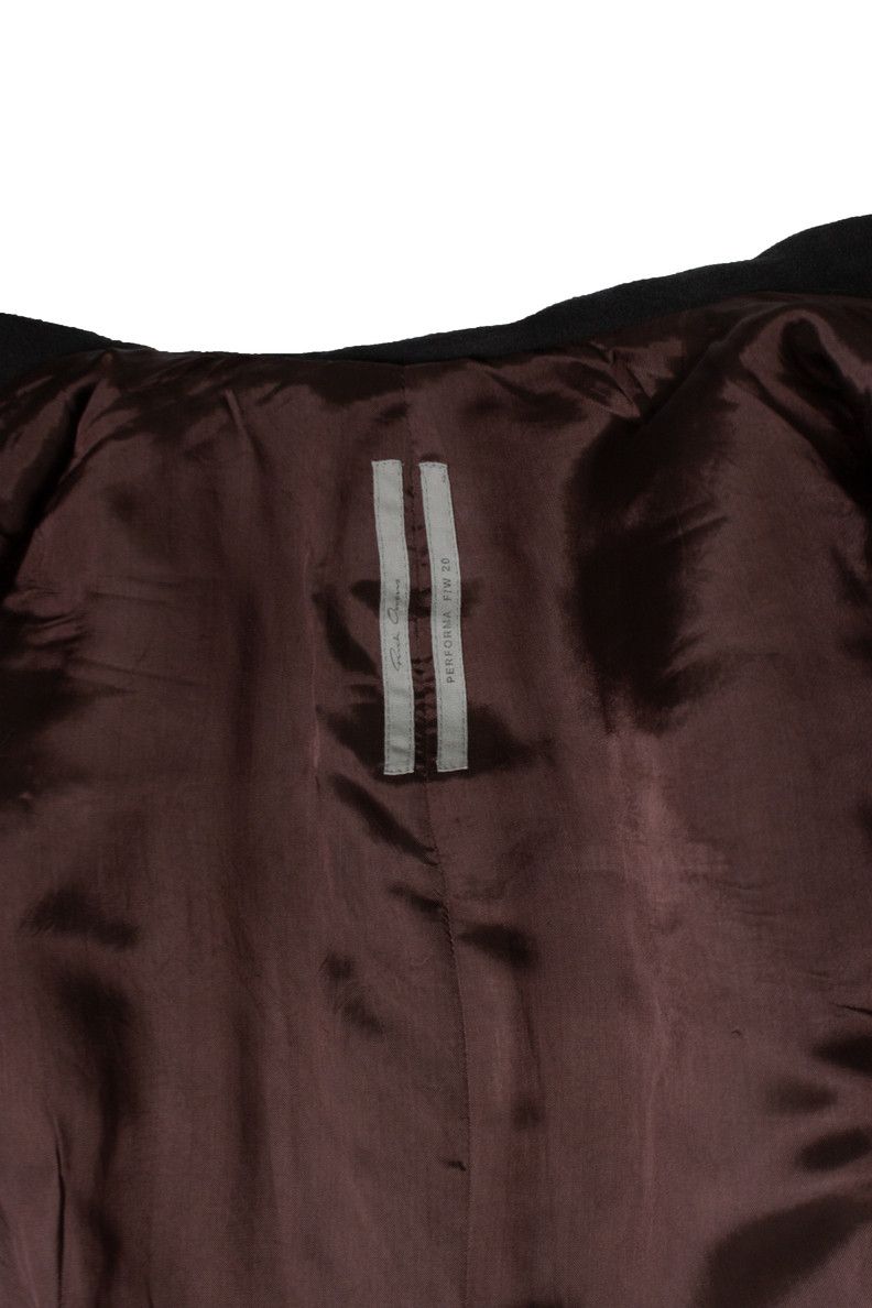 Rick Owens Rick Owens, Performa FW20 Moody balmacaan coat Size US L / EU 52-54 / 3 - 8 Thumbnail
