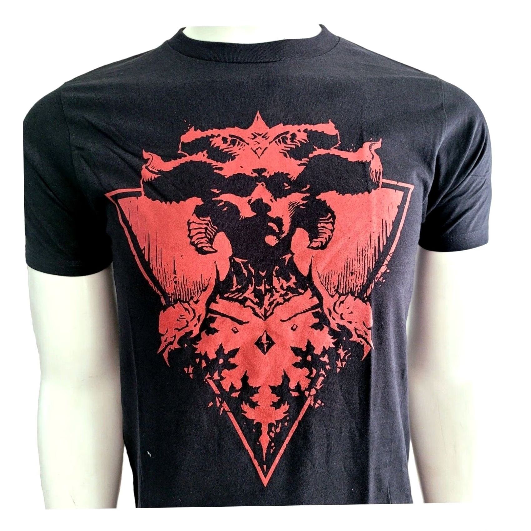 Vintage Diablo IV Lilith Is Back Black T-Shirt – 100% Cotton – Unisex – Regular Size S – Buzzard Shirt Men XS? No. Size US S / EU 44-46 / 1 - 2 Thumbnail