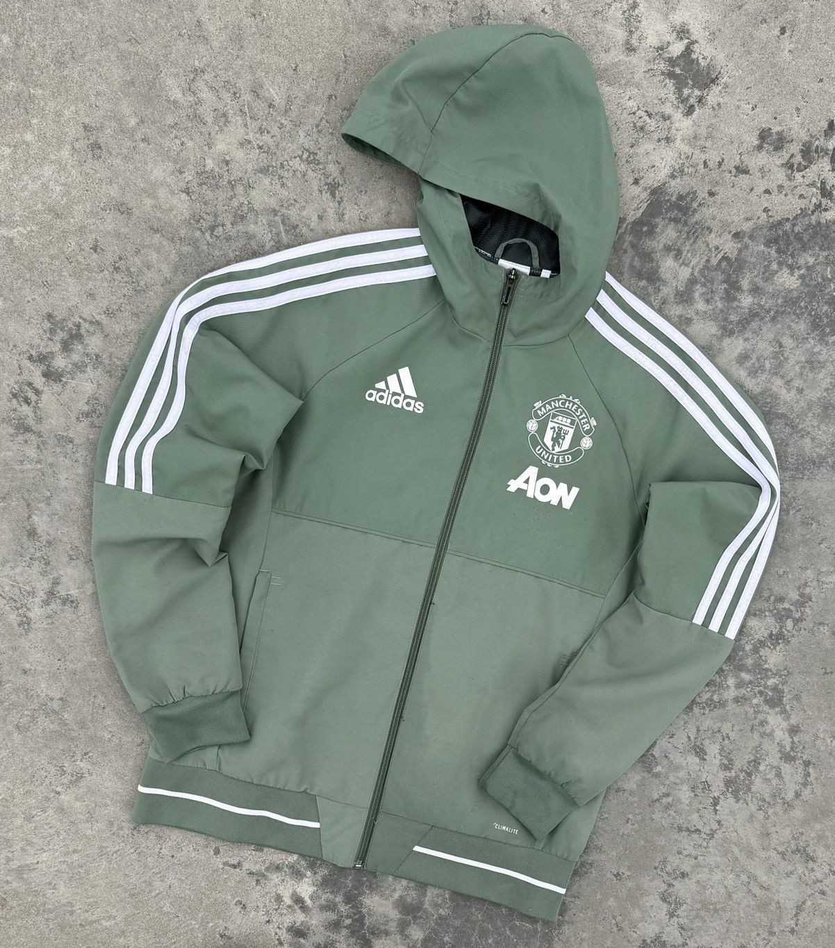 Adidas Adidas Manchester United Y2k Drill Blokecore Soccer Jacket Size US S / EU 44-46 / 1 - 1 Thumbnail