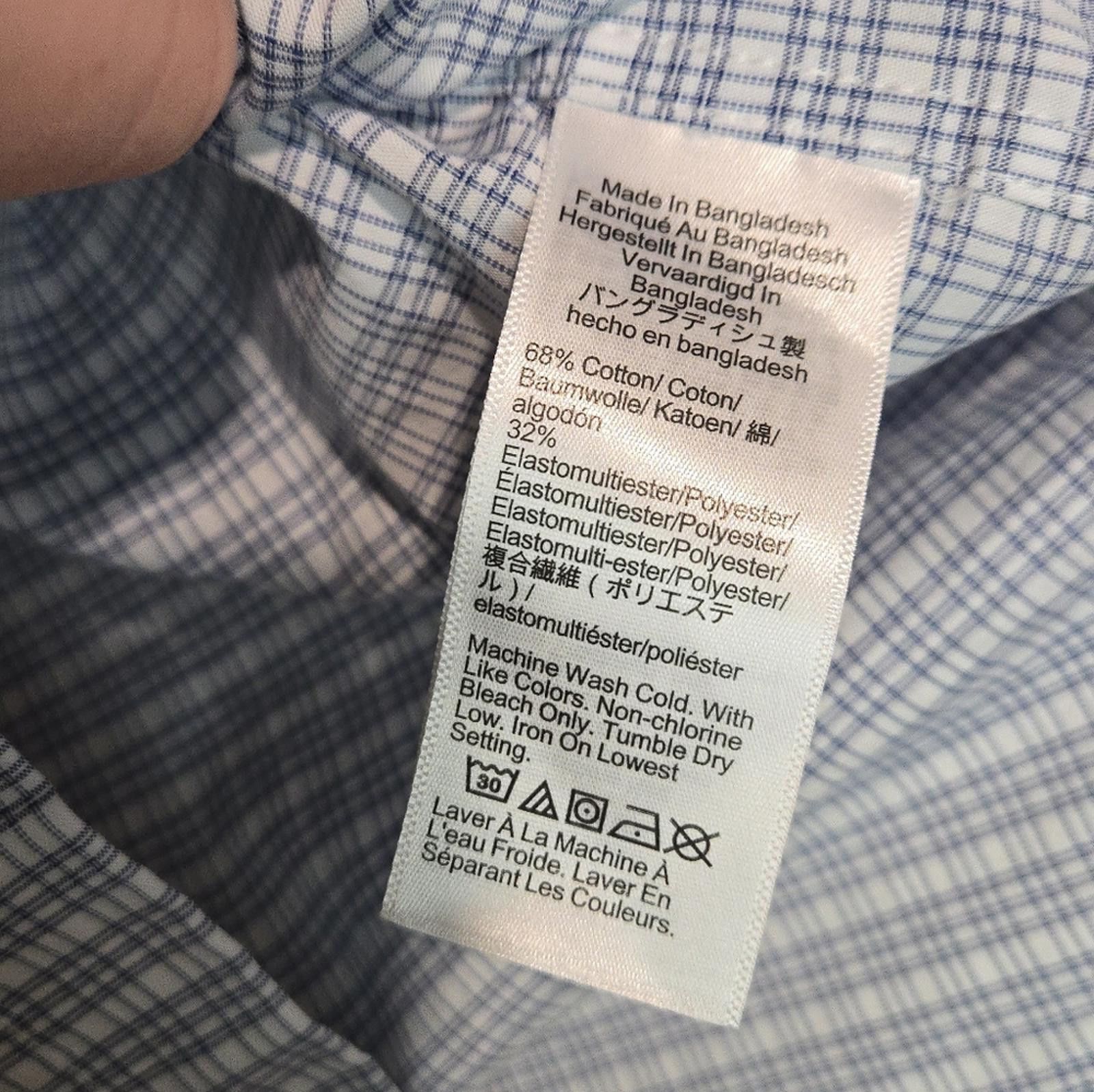 J.Crew J Crew Slim performance dress shirt Size 38R - 7 Thumbnail