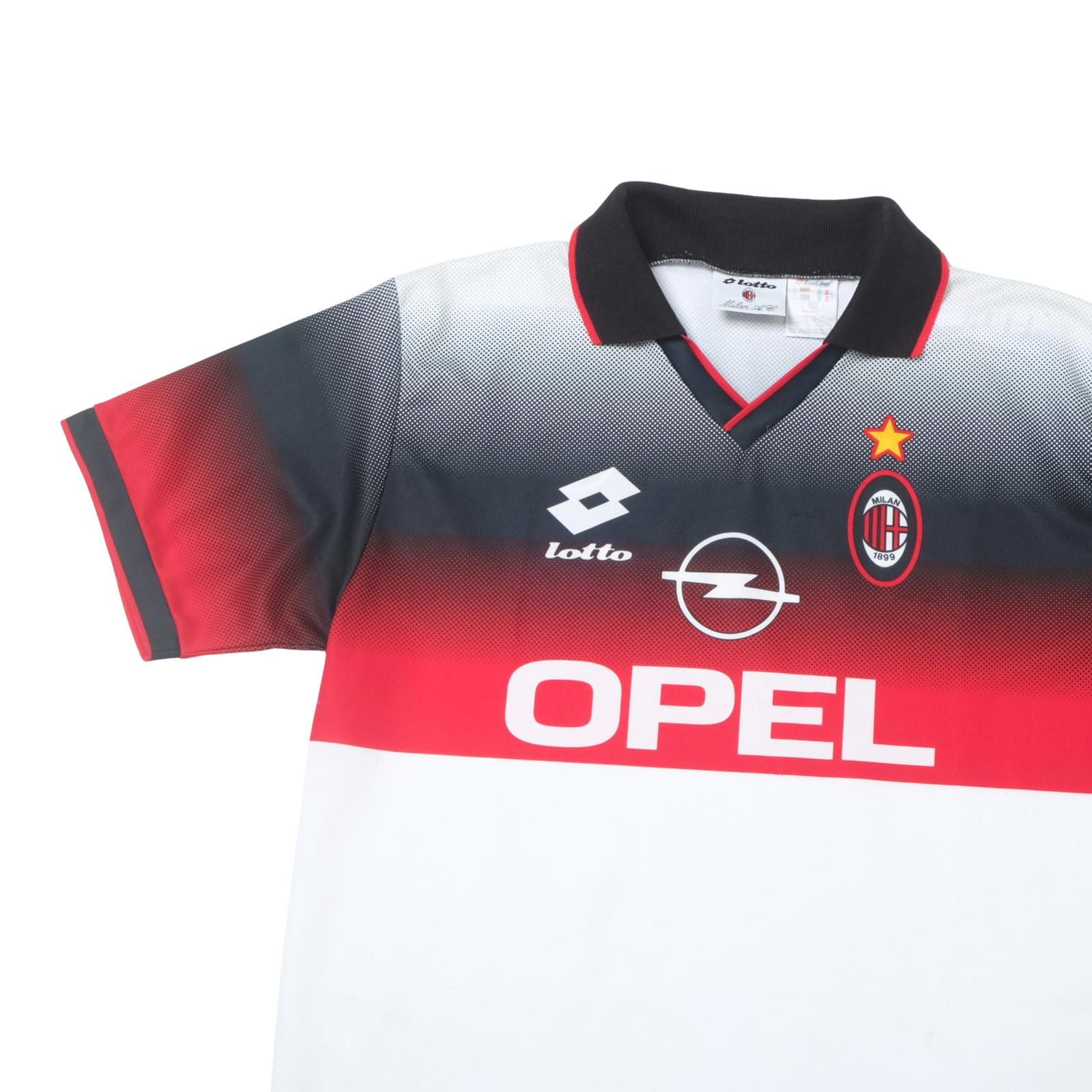 Lotto Sport 1995/96 AC Milan Training Shirt Lotto (L) Size US L / EU 52-54 / 3 - 3 Thumbnail