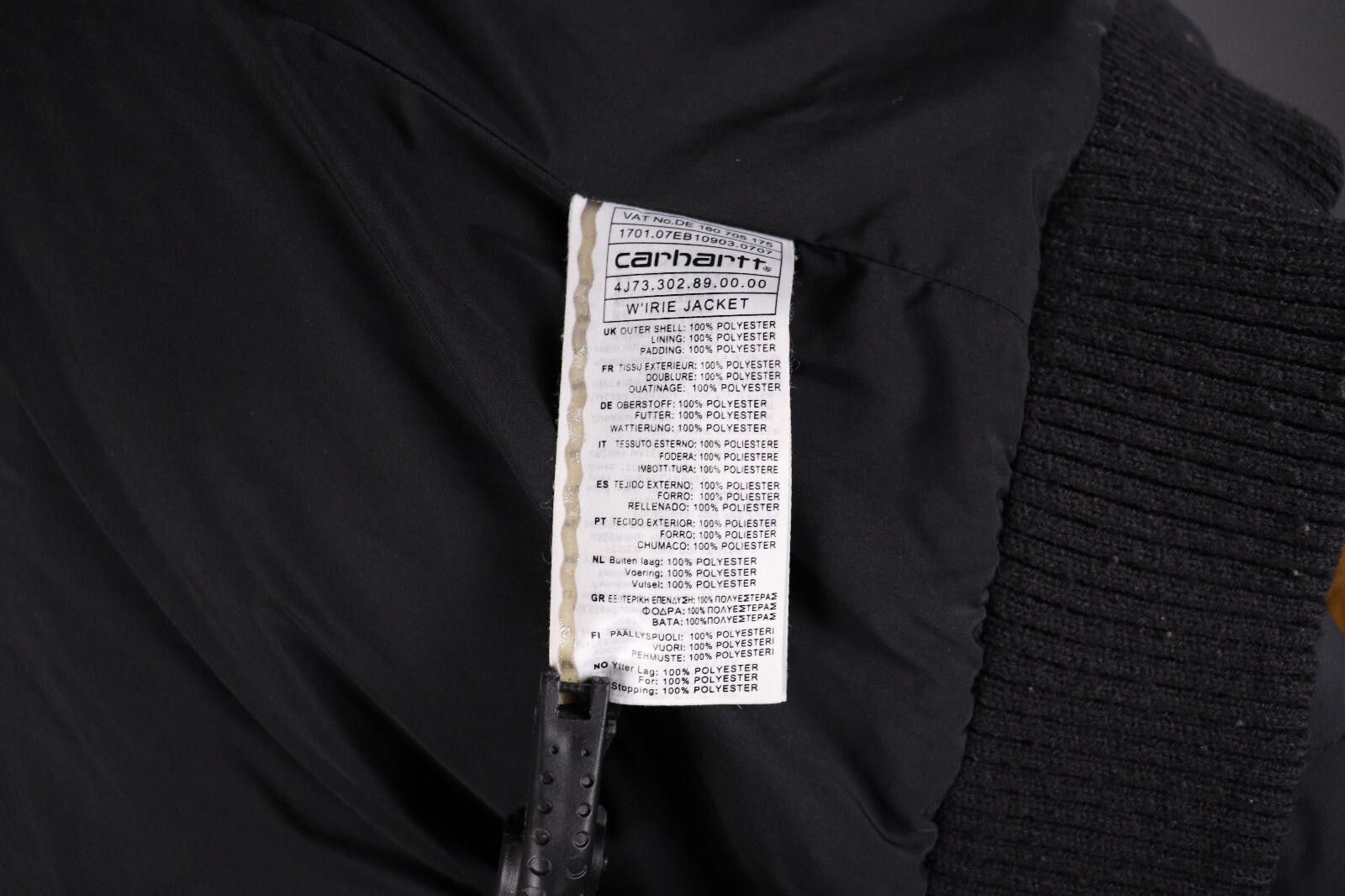 Carhartt Carhartt Black Women's Full Zip W'irie Jacket Size XS Size XS / US 0-2 / IT 36-38 - 11 Thumbnail