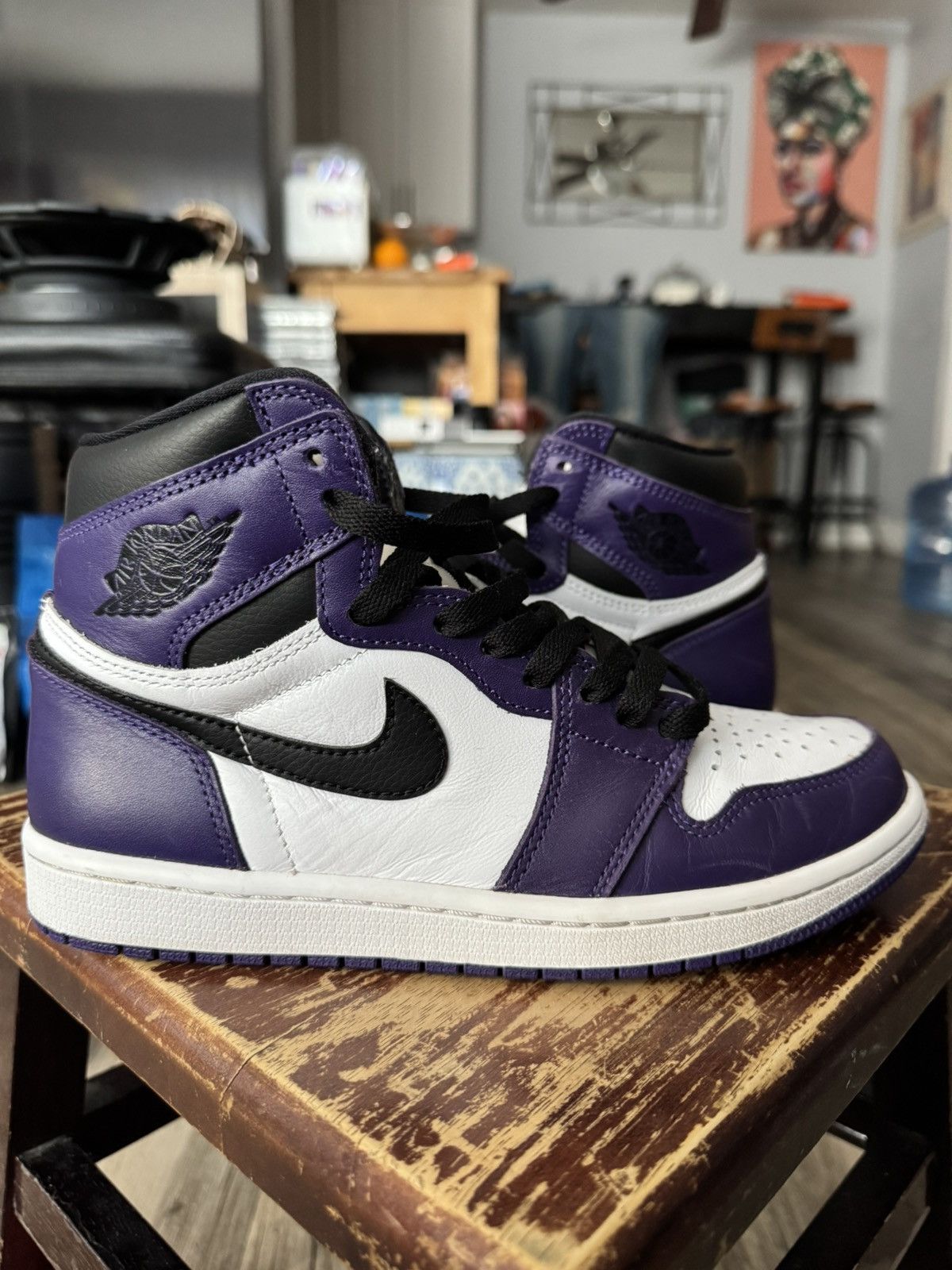 Jordan Brand Jordan 1 Retro High Court Purple Size US 7 / EU 40 - 2 Thumbnail
