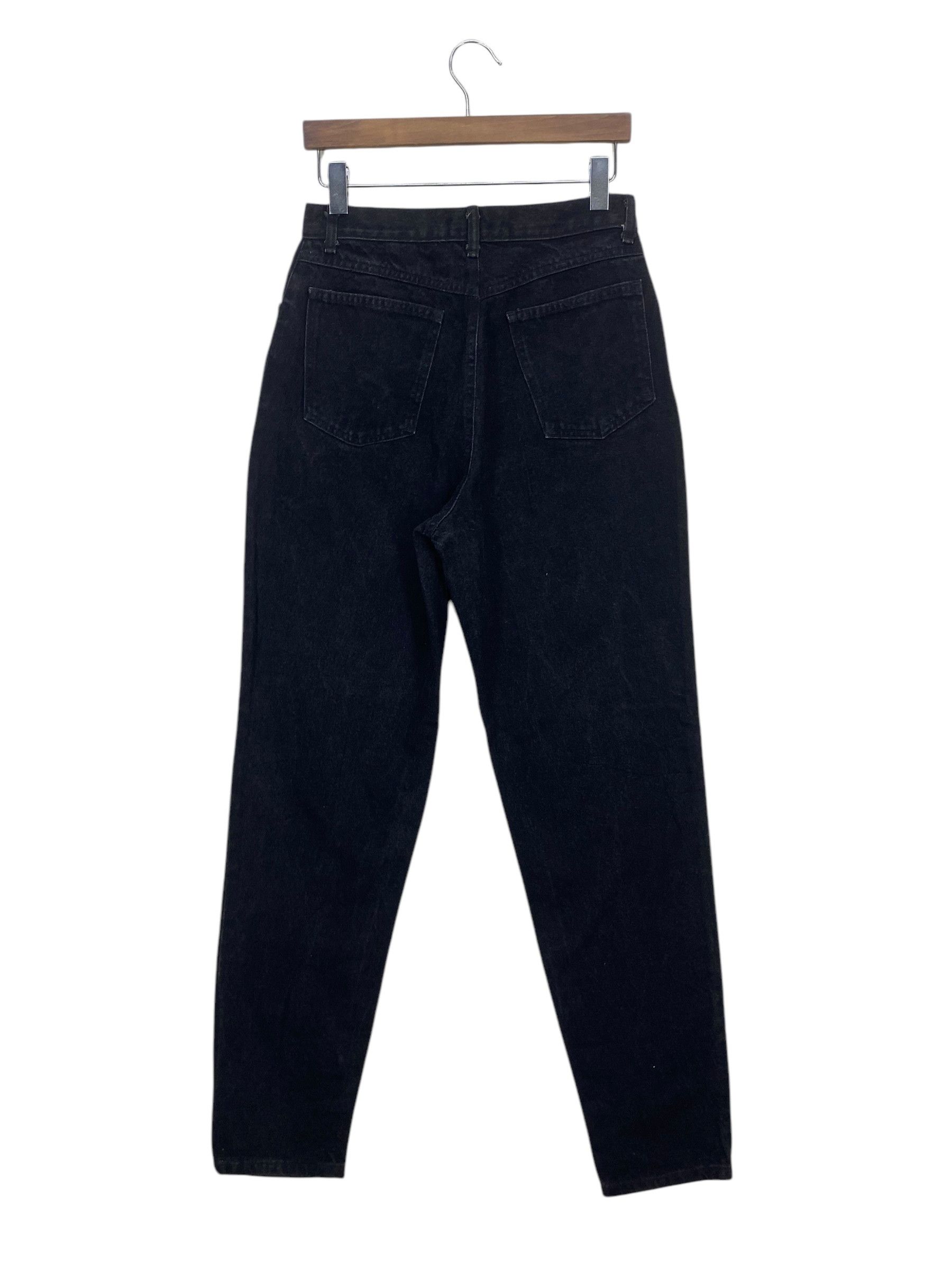 Other David David High Waisted Black Jeans Size 28" / US 6 / IT 42 - 3 Thumbnail