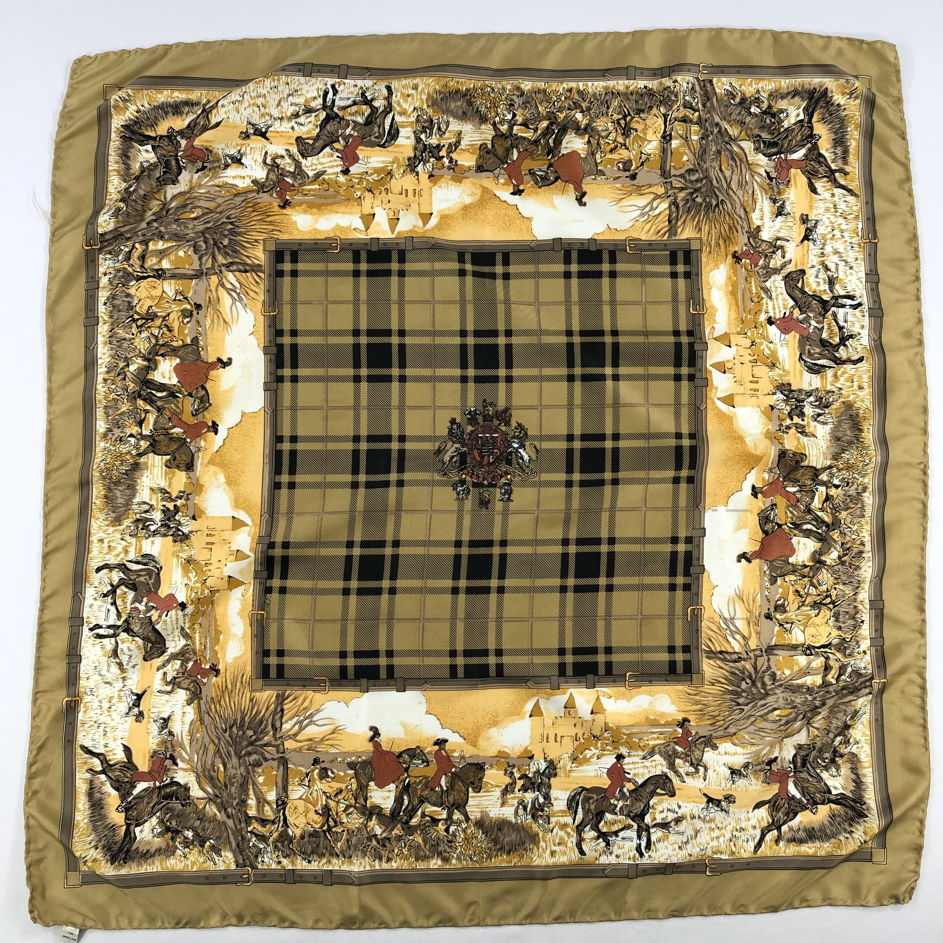 Vintage Vintage Silk Scarf Size ONE SIZE - 6 Thumbnail