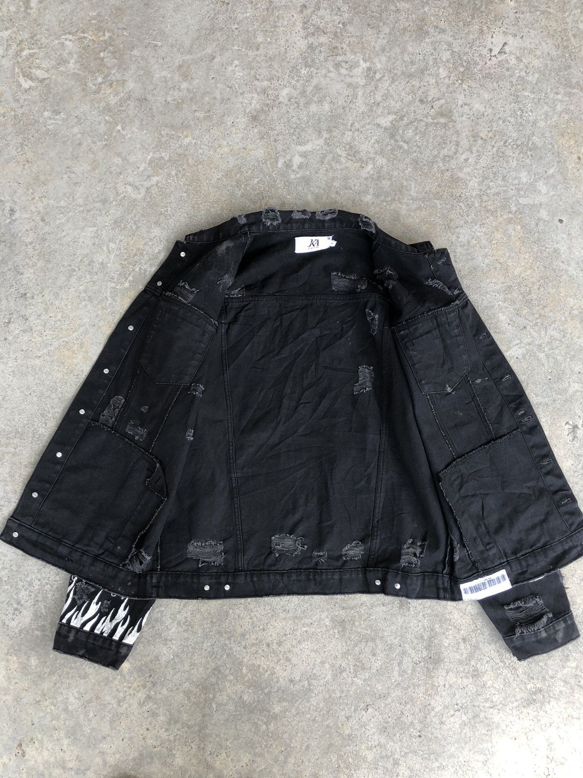 If Six Was Nine Japanese Attire Denim Jacket Broken Size US L / EU 52-54 / 3 - 5 Thumbnail