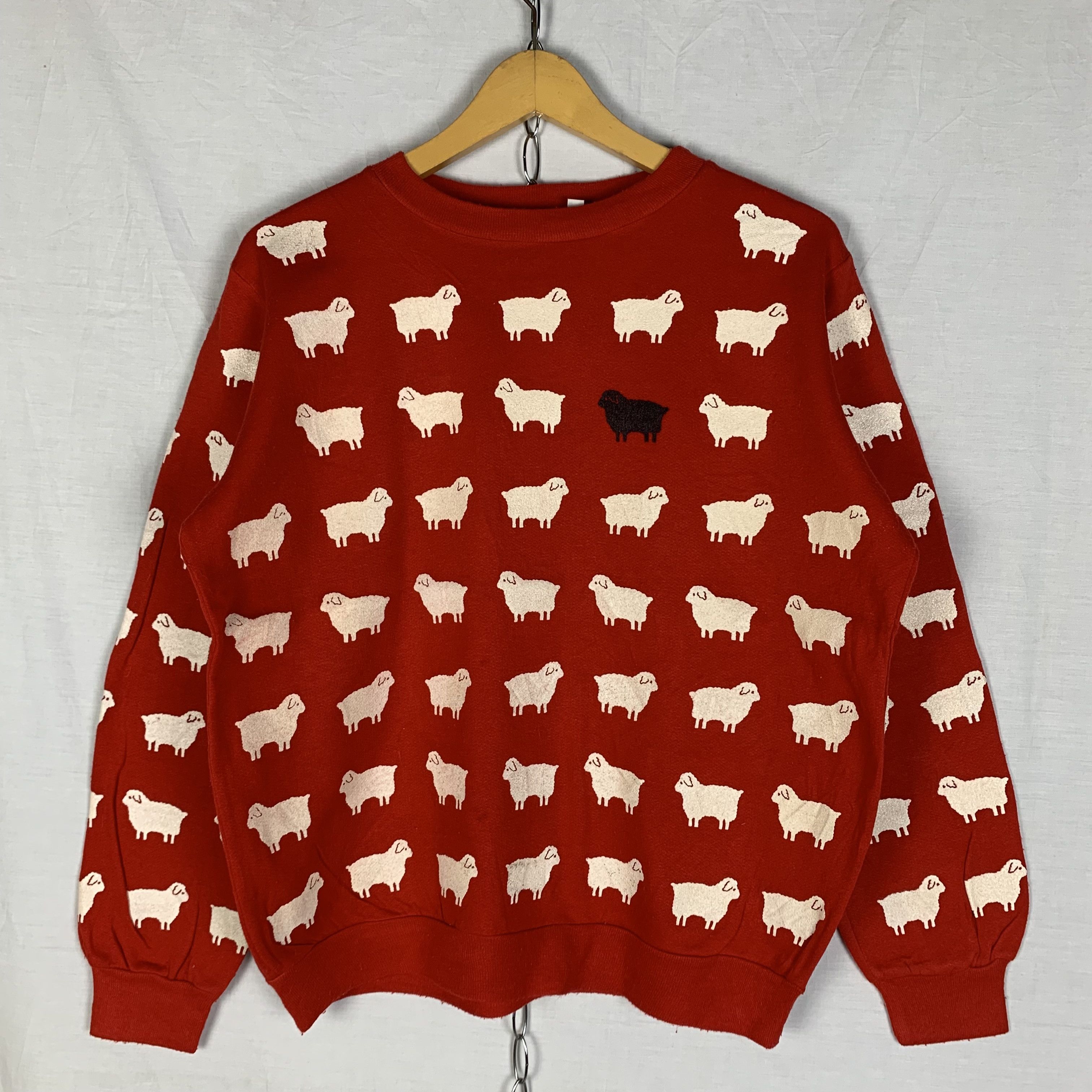 Vintage Vintage 1984 SCARAB San Fransisco AOP Sweatshirt Crewneck Size US S / EU 44-46 / 1 - 1 Thumbnail