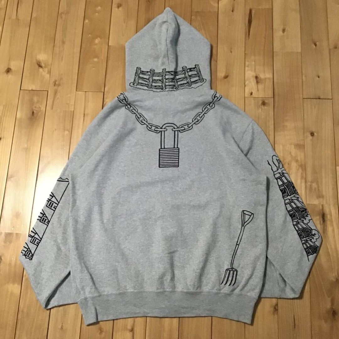 Bape × Nigo BAPE Holstein full zip hoodie a bathing ape NIGO Size US L / EU 52-54 / 3 - 2 Thumbnail
