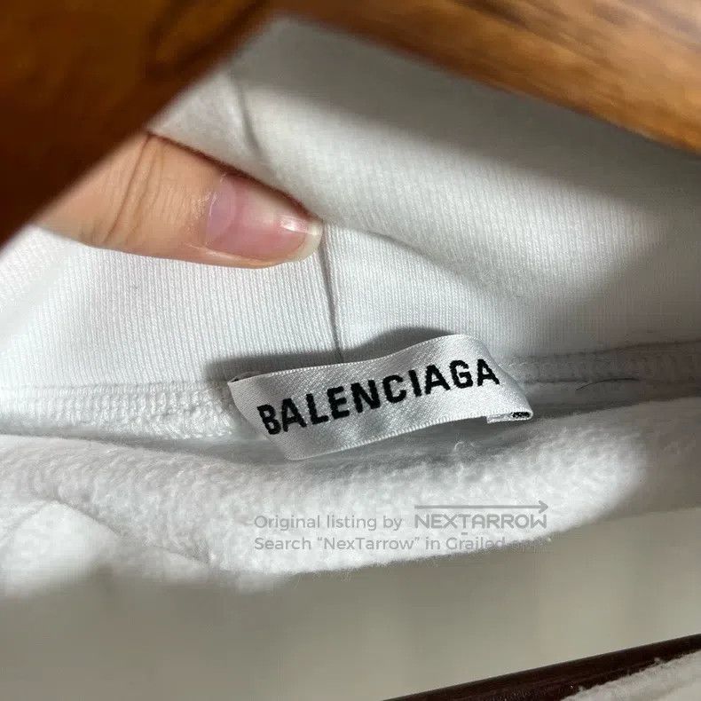Balenciaga Balenciaga Scripted hoodie Size US M / EU 48-50 / 2 - 3 Thumbnail