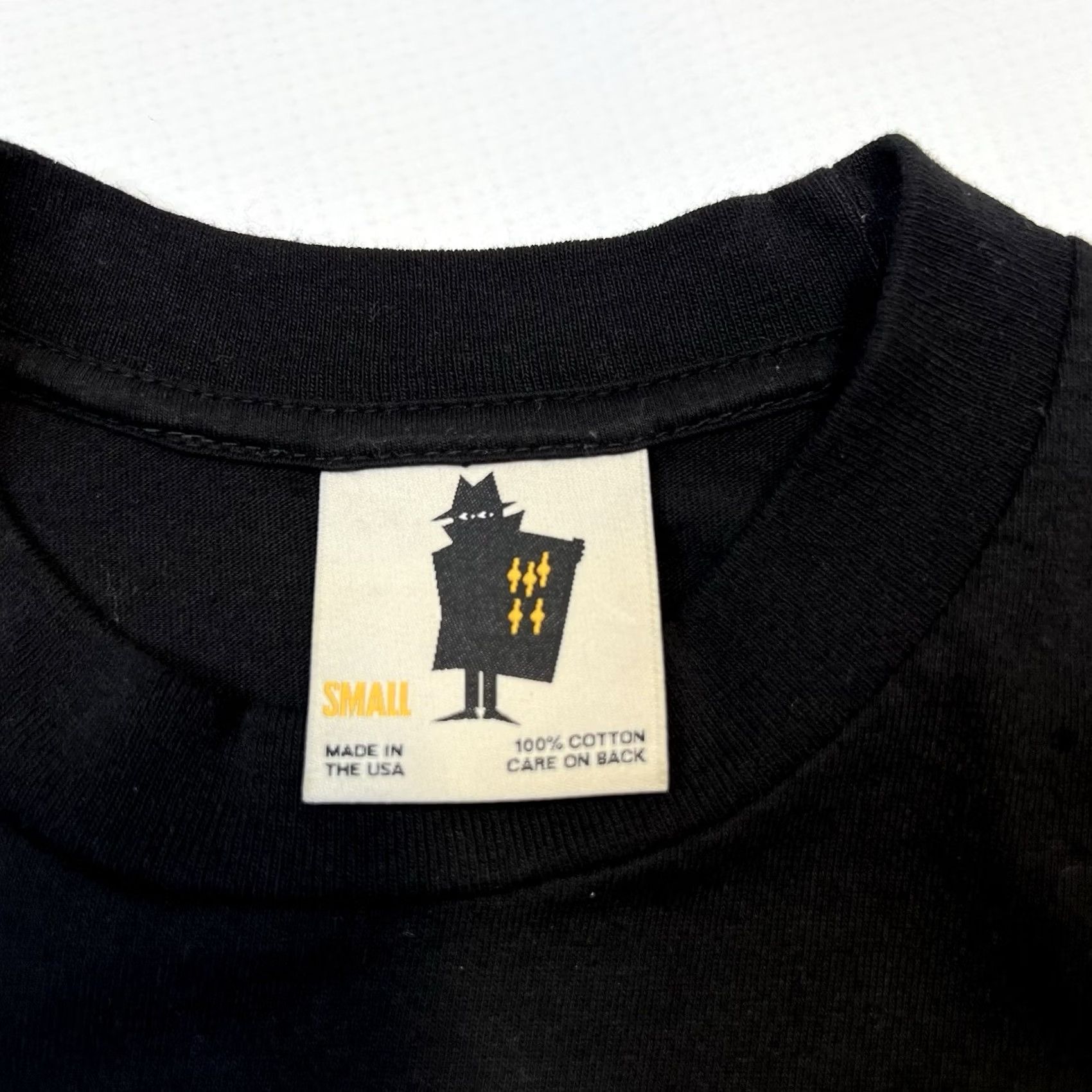 Real Bad Man Real Bad Man Crime Wave Men's T-Shirt Small Black RBM Graphic Tee Short Sleeve Crew Neck Cotton Logo Vintage No? Size US S / EU 44-46 / 1 - 6 Thumbnail