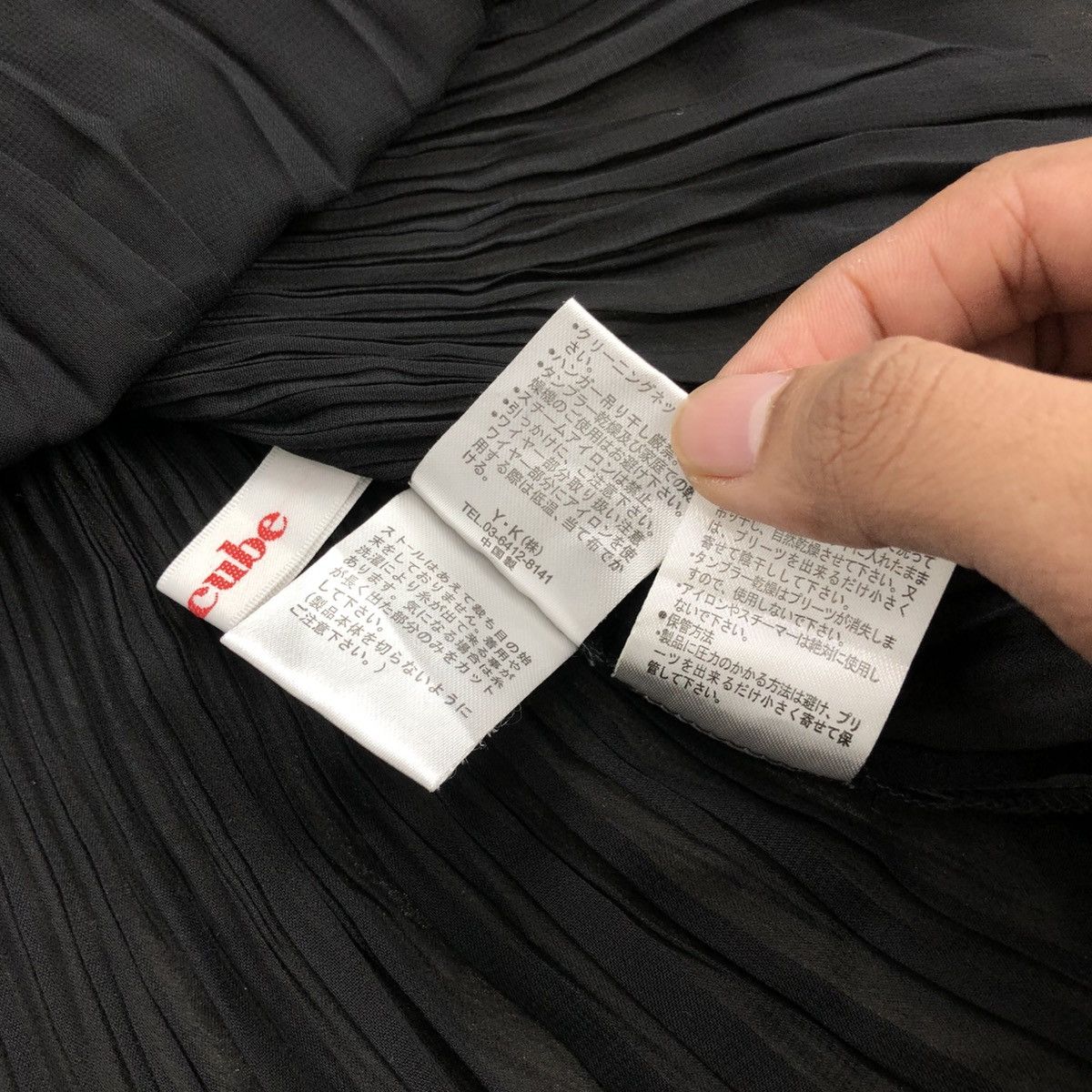 Japanese Brand × Vintage Issey Miyake Pleats Please Inspired Evercube Dress Button Up Size M / US 6-8 / IT 42-44 - 9 Thumbnail