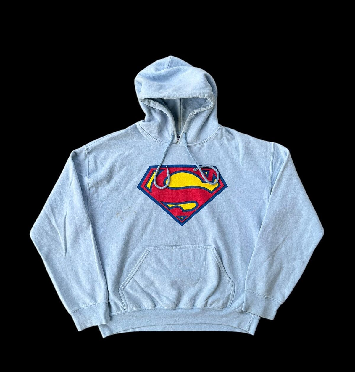 Gildan × Vintage Superman center logo pullover hoodies Size US M / EU 48-50 / 2 - 2 Thumbnail