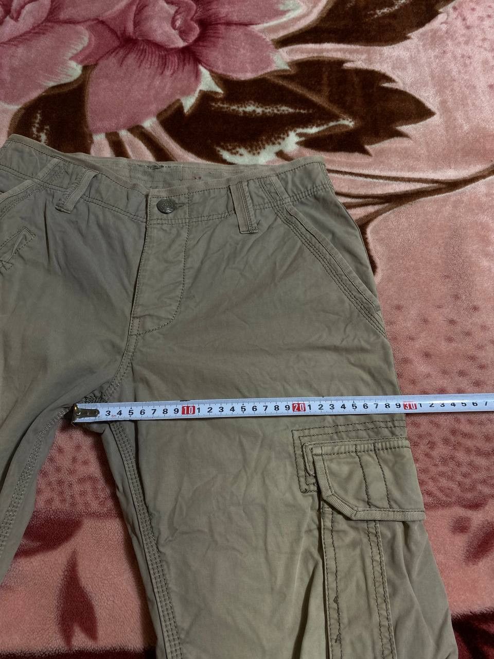 Other Crazy Dirty Baggy Faded Cargo Pants Japan Avant Garde Style Size US 30 / EU 46 - 4 Thumbnail