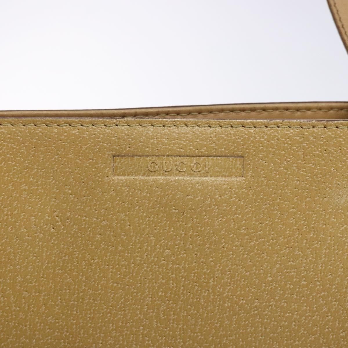 Gucci GUCCI Tote Bag Leather Beige Silver 002 002 Size ONE SIZE - 14 Thumbnail