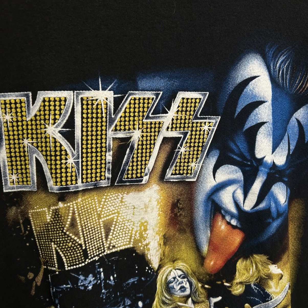 Band Tees Vintage Kiss Big Graphic Logo Rock Band tee size L Size US L / EU 52-54 / 3 - 3 Thumbnail