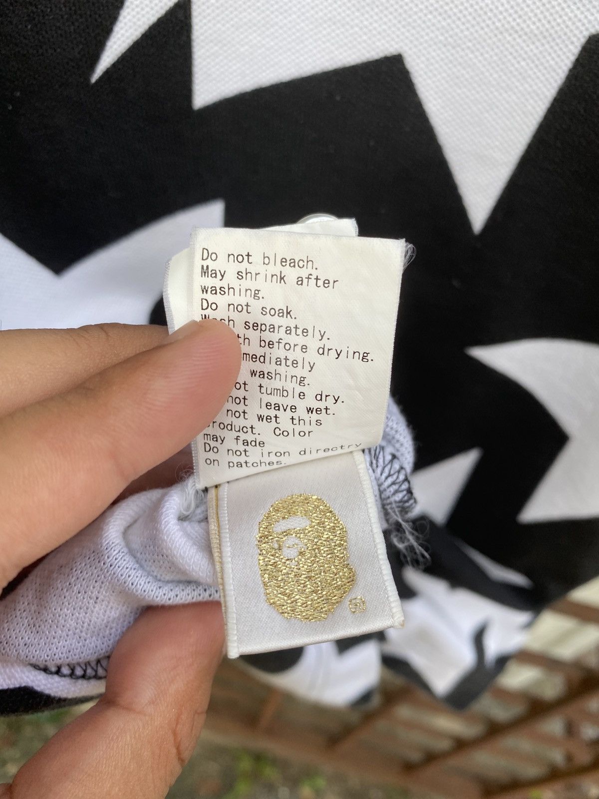 Bape OG Bape Bapesta All Over Women Polos A Bathing Ape Classics Size S / US 4 / IT 40 - 10 Thumbnail