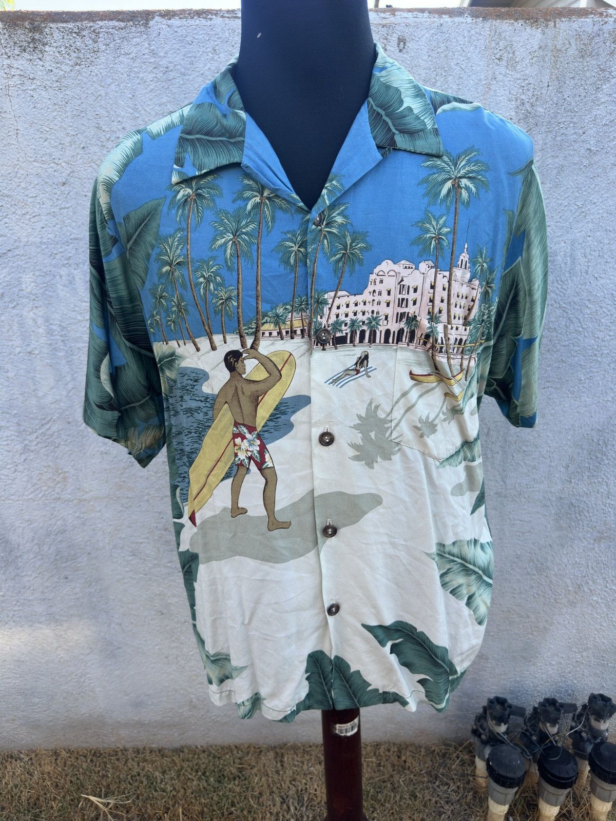 Tori Richard PreOwned Tori Richard Multicolored Hawaiian Print Men's XL Size US XL / EU 56 / 4 - 1 Thumbnail