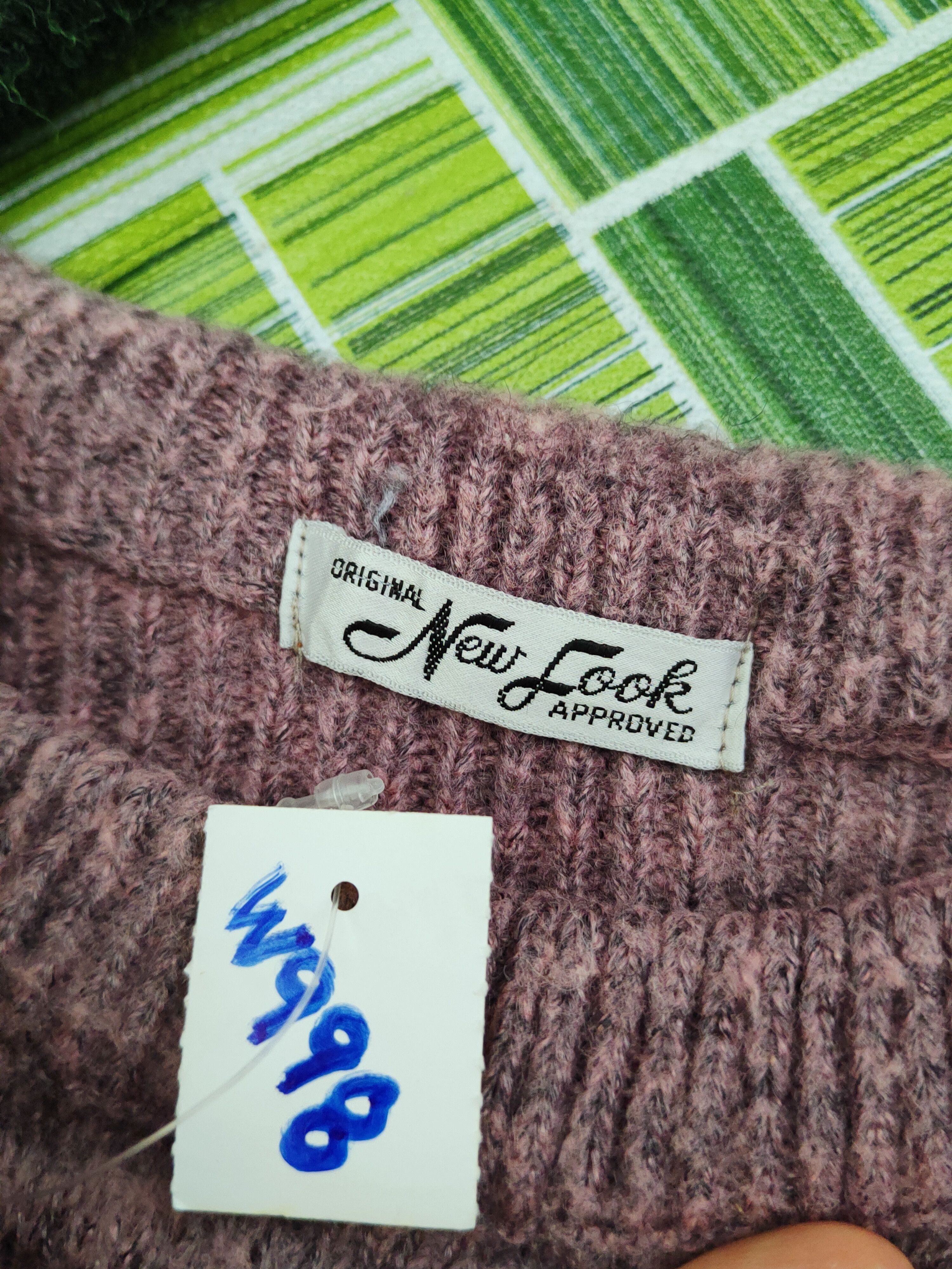 Aran Isles Knitwear × Japanese Brand × New Look New Look vintage Pink Knitwear Sweatshirts #W998 Size US M / EU 48-50 / 2 - 11 Thumbnail