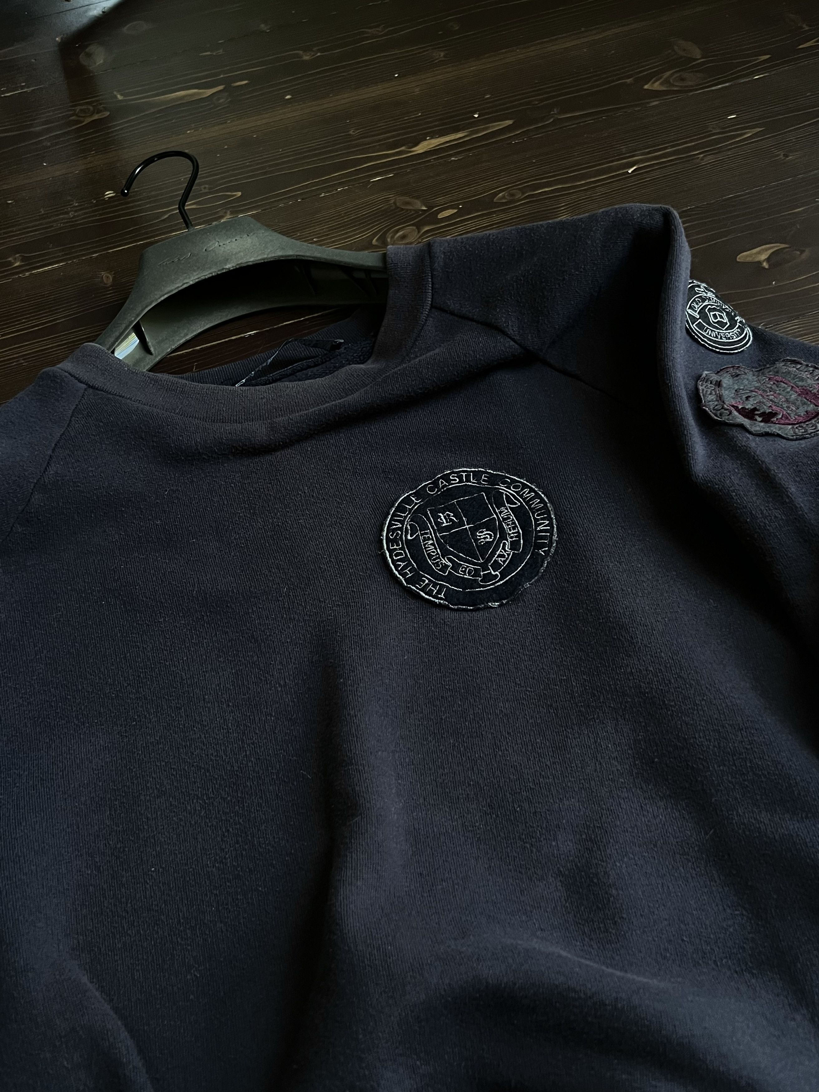 Raf Simons Raf Simons FW2000 Confusion Patch Sweatshirt Size US M / EU 48-50 / 2 - 5 Thumbnail