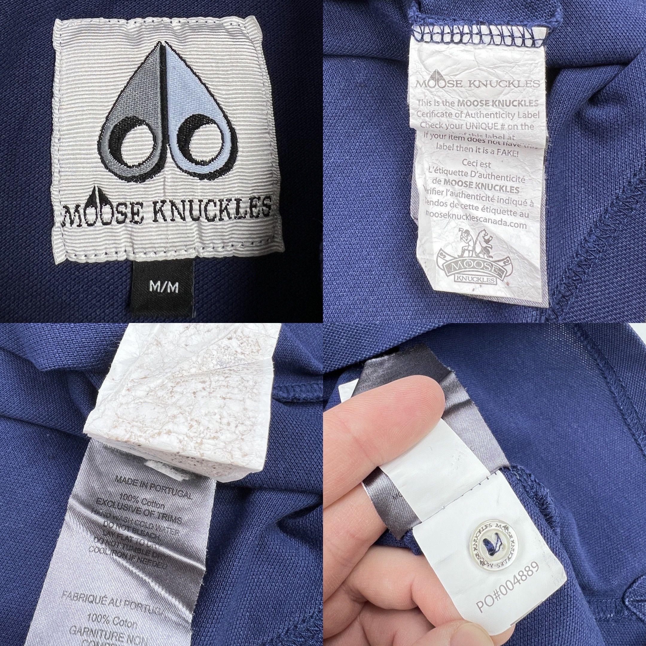 Moose Knuckles Moose Knuckles Small Logo Polo Shirt Size US M / EU 48-50 / 2 - 6 Thumbnail