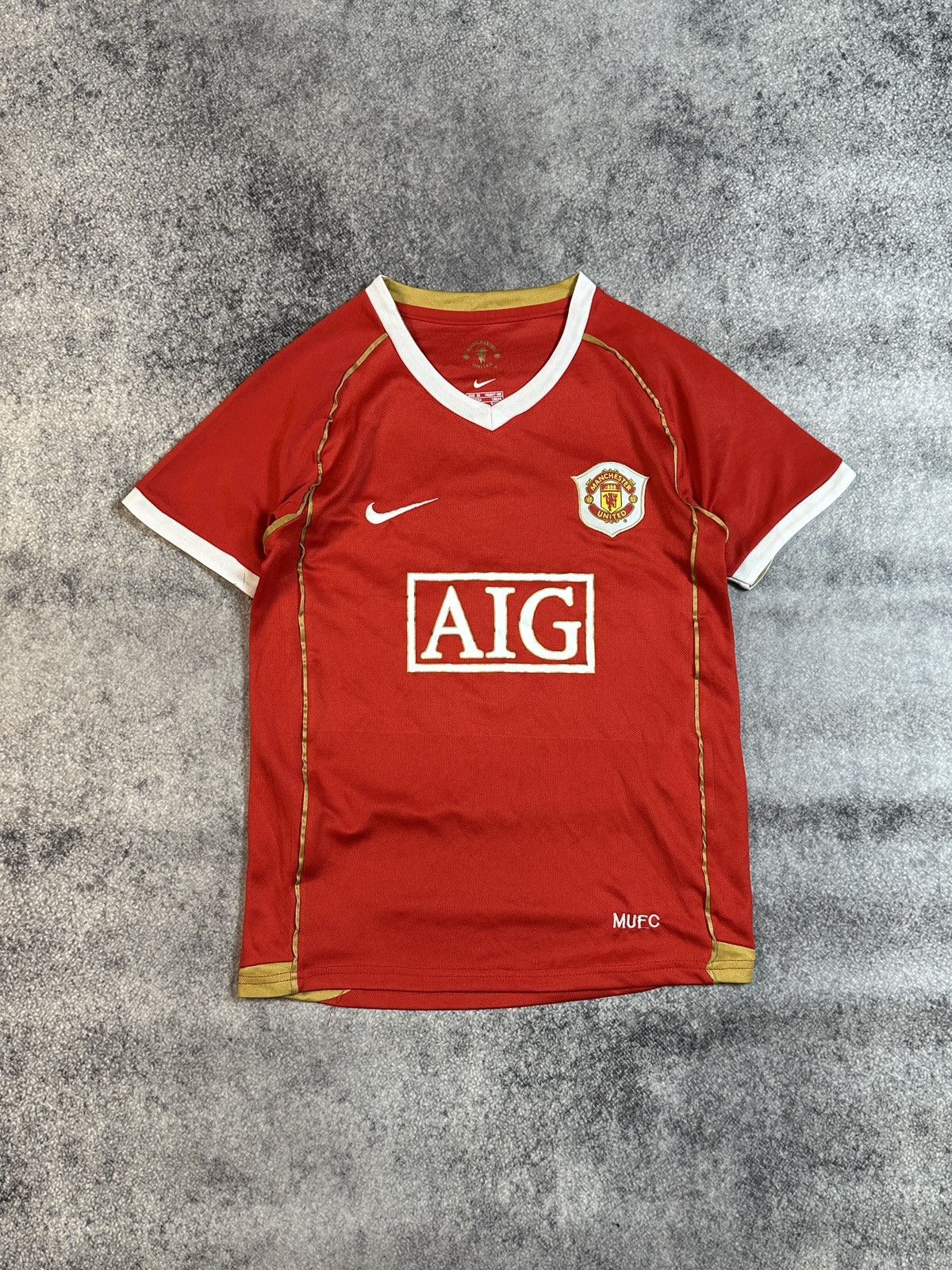 Vintage Nike 7 Ronaldo soccer jersey Manchester United Blokecore XS Size US XS / EU 42 / 0 - 2 Thumbnail