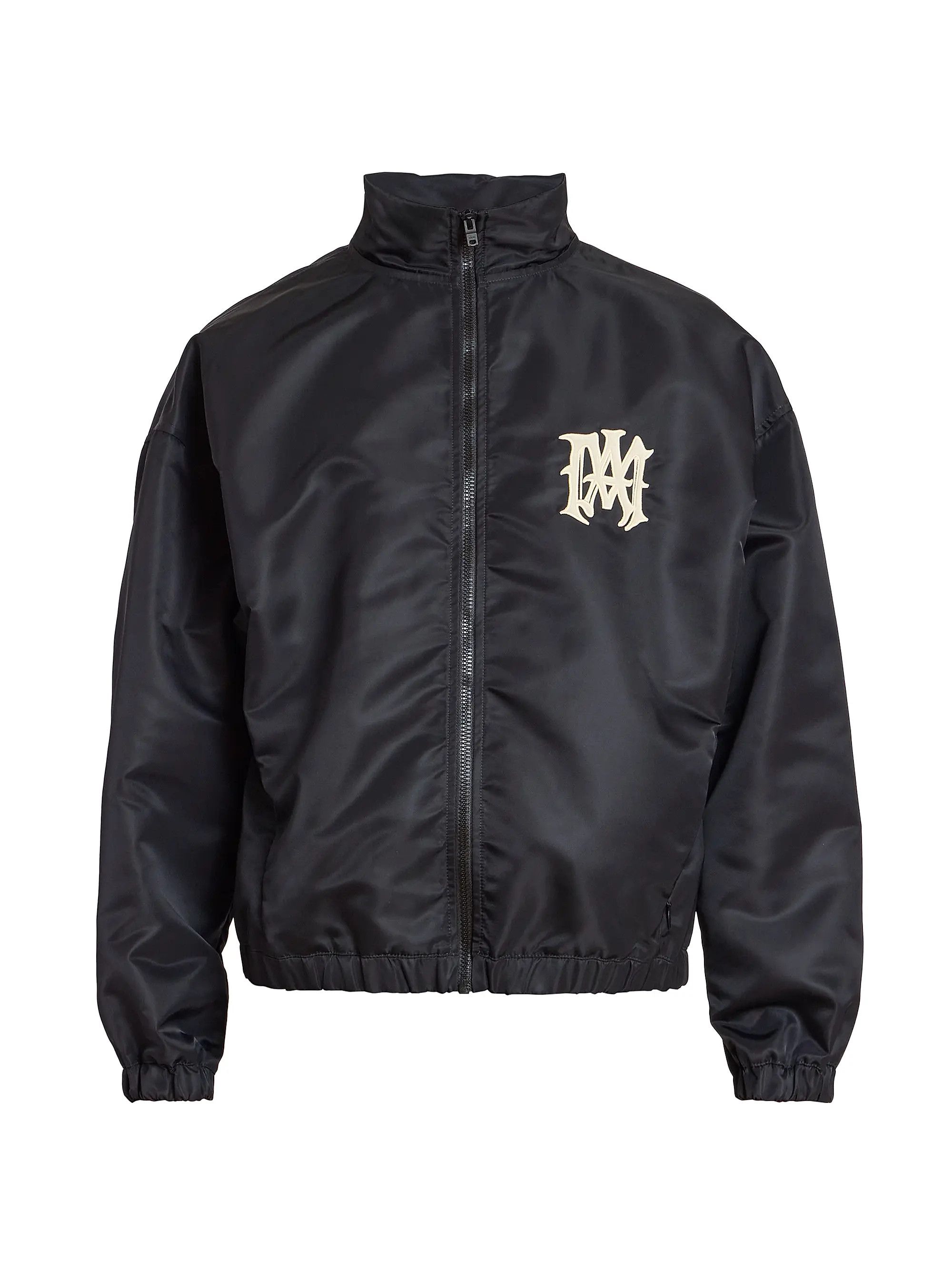 Amiri os11x0526 Hollywood Embroidered Logo Jacket in Black Size US XL / EU 56 / 4 - 1 Thumbnail