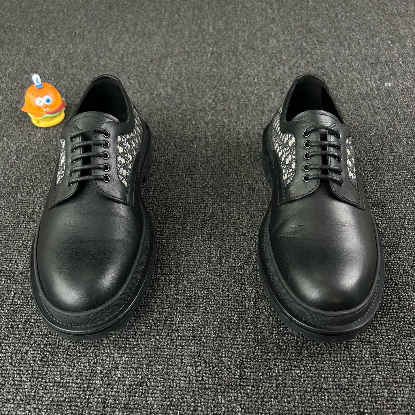 Dior Dior Black Monogram Leather Boots Size US 8 / EU 41 - 1 Thumbnail