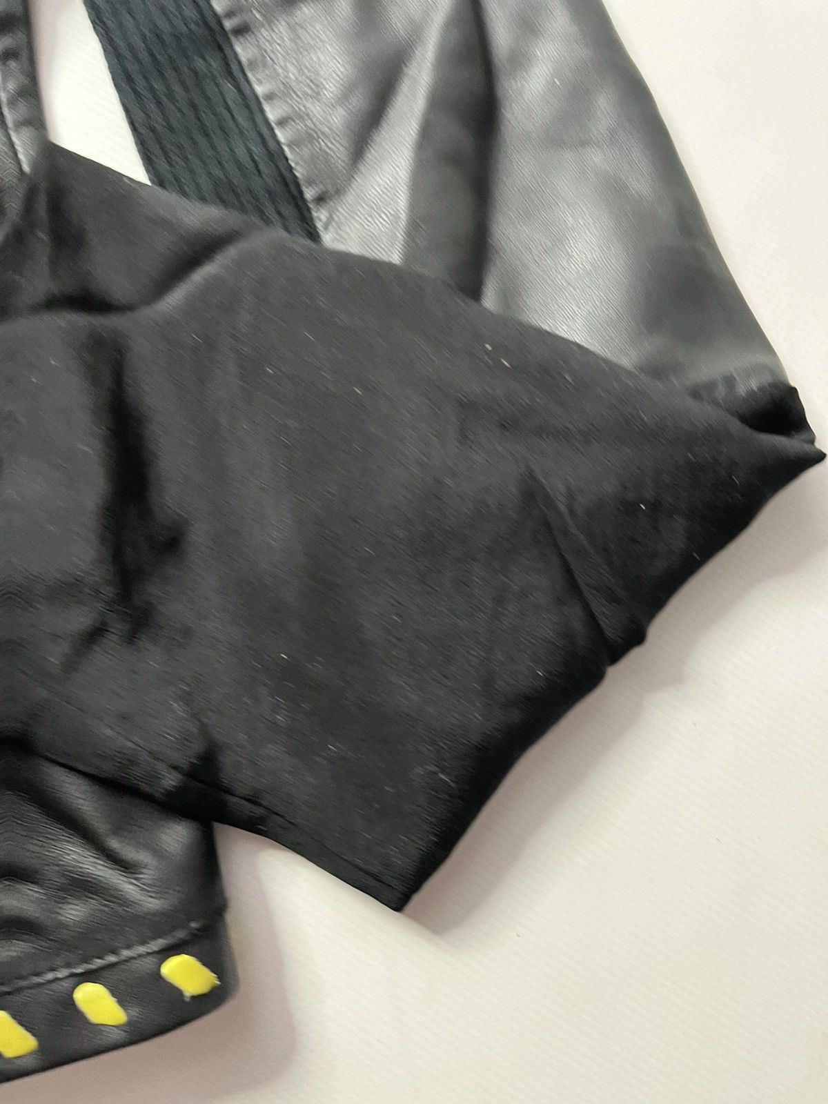 Roberto Cavalli × Vintage Roberto Cavalli Class vintage Leather jacket Size L / US 10 / IT 46 - 9 Thumbnail