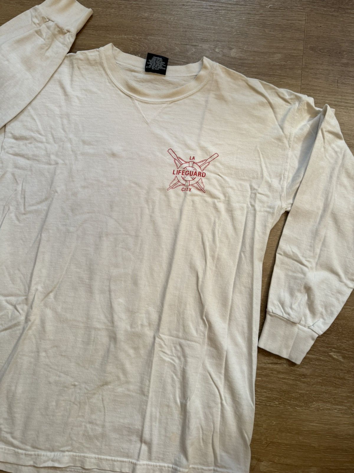 Signal Sport × Vintage Vintage Los Angeles City Lifeguard Long-sleeve Graphic Tee L Size US L / EU 52-54 / 3 - 6 Thumbnail