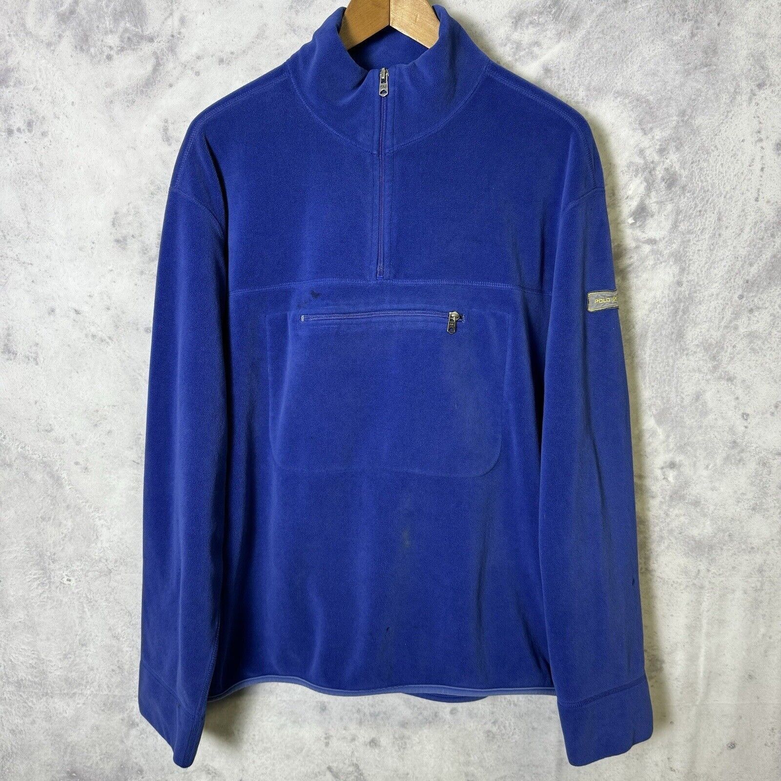 Polo Ralph Lauren Polo Sport Ralph Lauren Fleece Sweatshirt Mens XL Blue 1/2 Z Size US XL / EU 56 / 4 - 1 Thumbnail