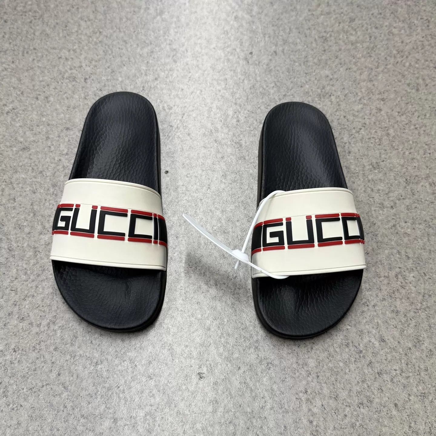 Gucci Gucci Black Red GG Slippers EU39 Like New Worn Once Size US 6 / EU 39 - 5 Thumbnail