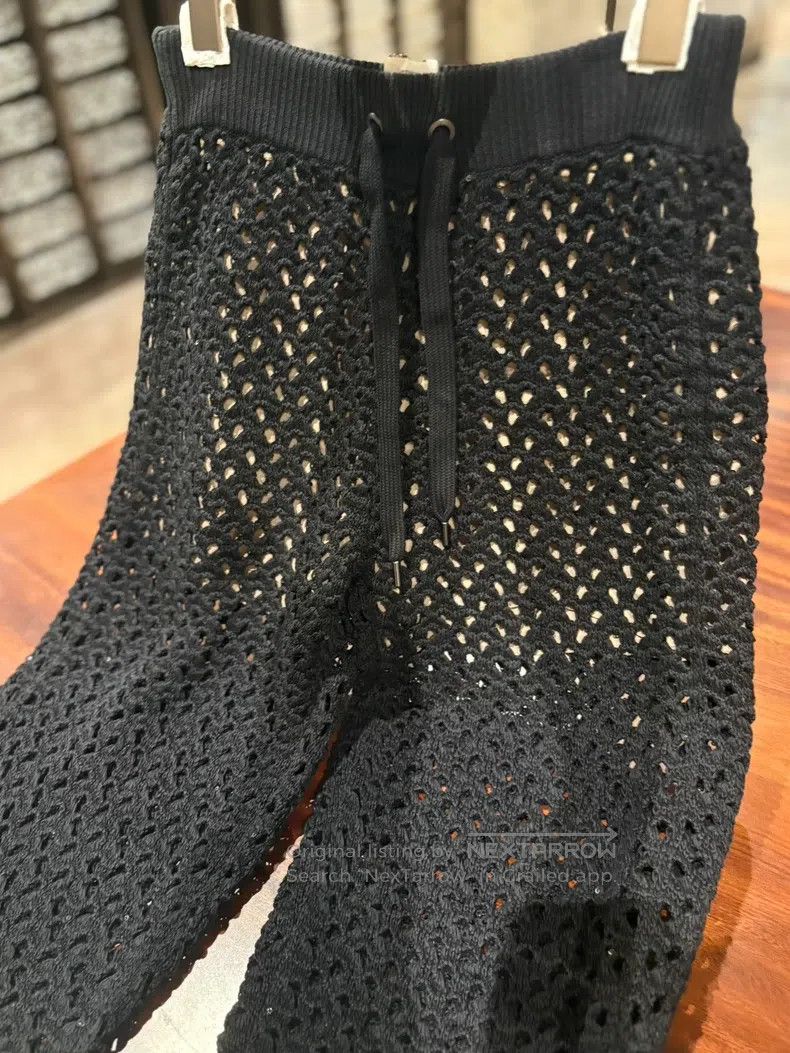 Brunello Cucinelli Brunello Cucinelli size XS Sequined black trousers Size 42" / US 20 - 3 Thumbnail