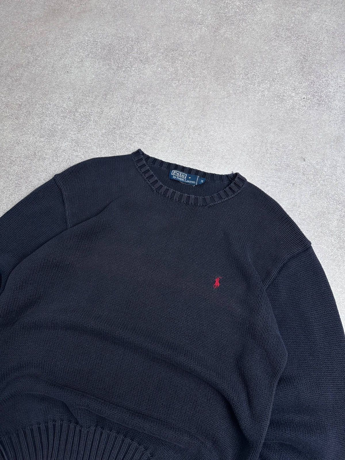 Polo Ralph Lauren Vintage Polo Ralph Lauren Y2K Knit Sweater M Size US M / EU 48-50 / 2 - 2 Thumbnail