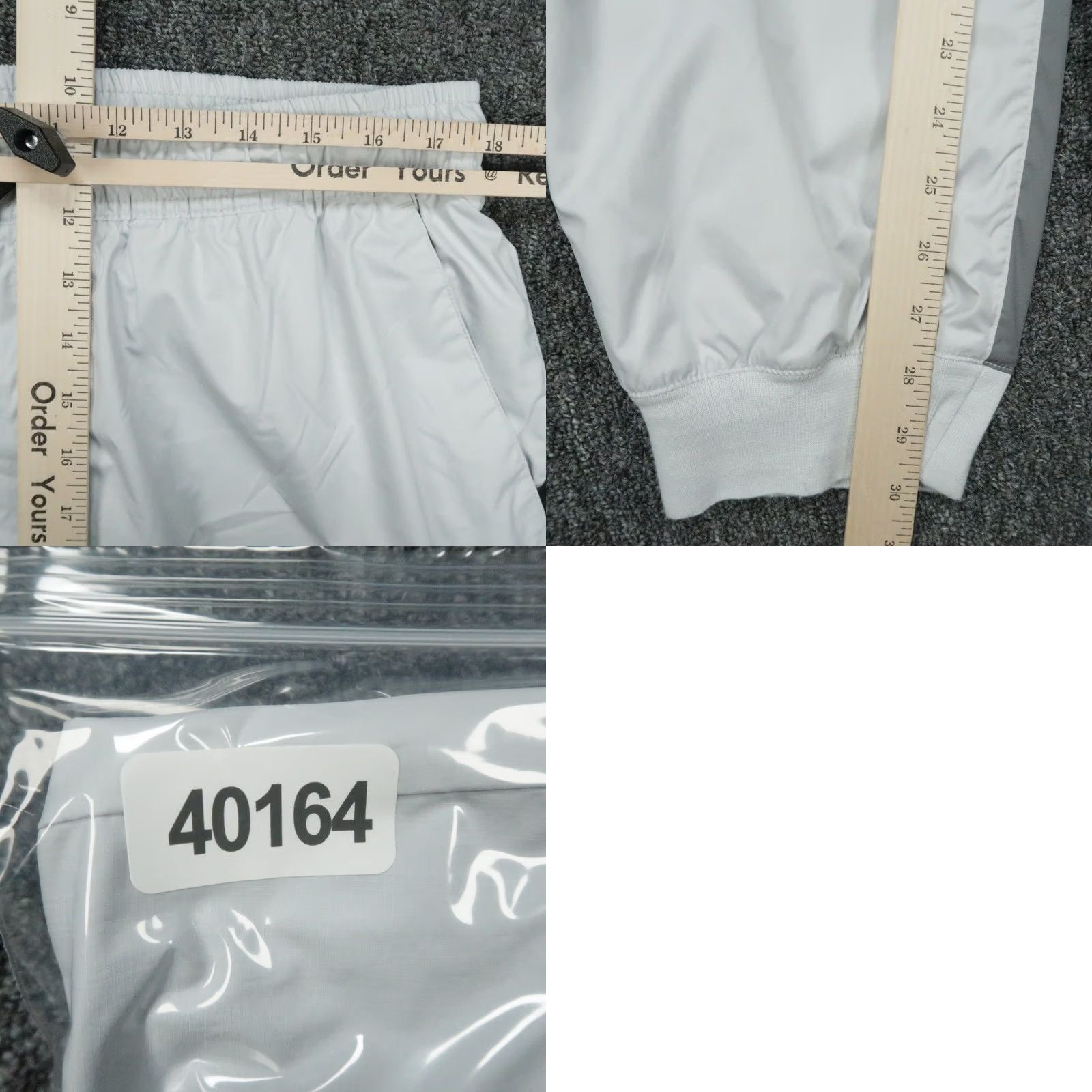 Nike Nike Pants Mens XXL Gray Windrunner Jogger Zip Pocket Training 2XL Size US 39 - 8 Thumbnail