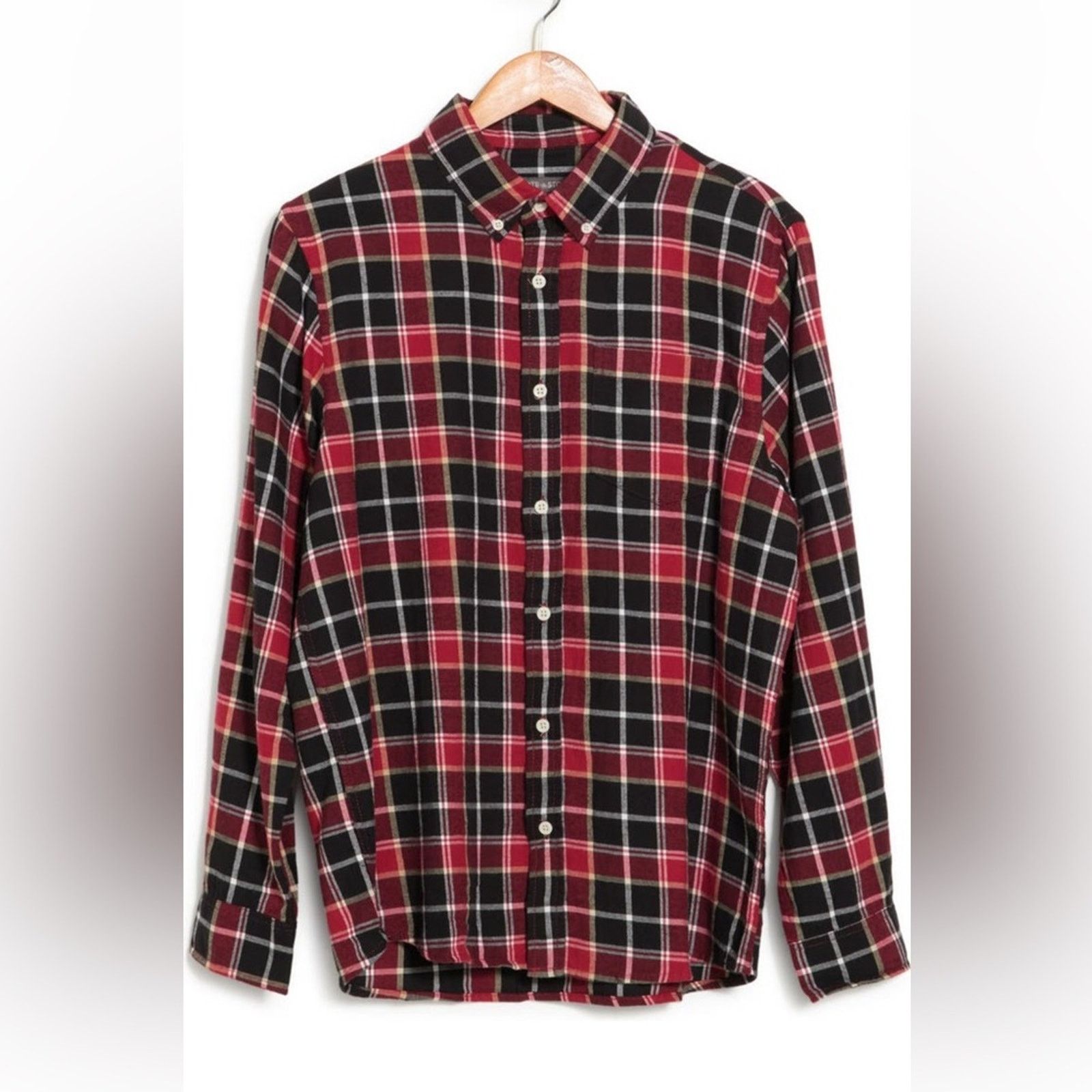 Slate & Stone Slate & Stone Flannel Long Sleeve Shirt Size L Size US L / EU 52-54 / 3 - 3 Thumbnail
