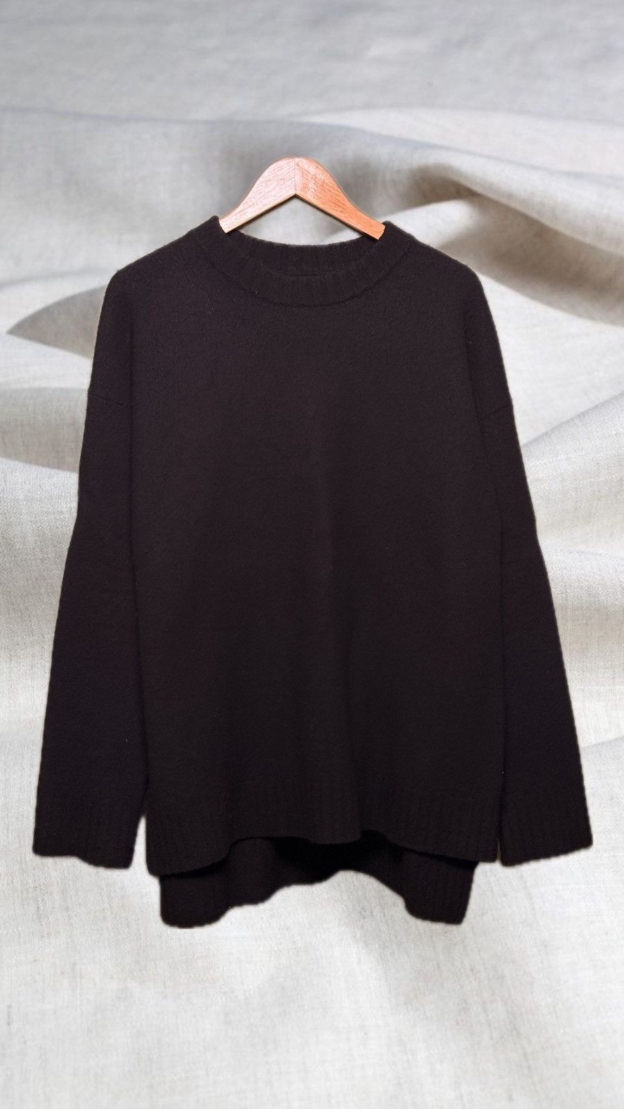 Jil Sander Jil Sander Superfine Merino Wool Oversized Sweater Size XL / US 12-14 / IT 48-50 - 1 Thumbnail