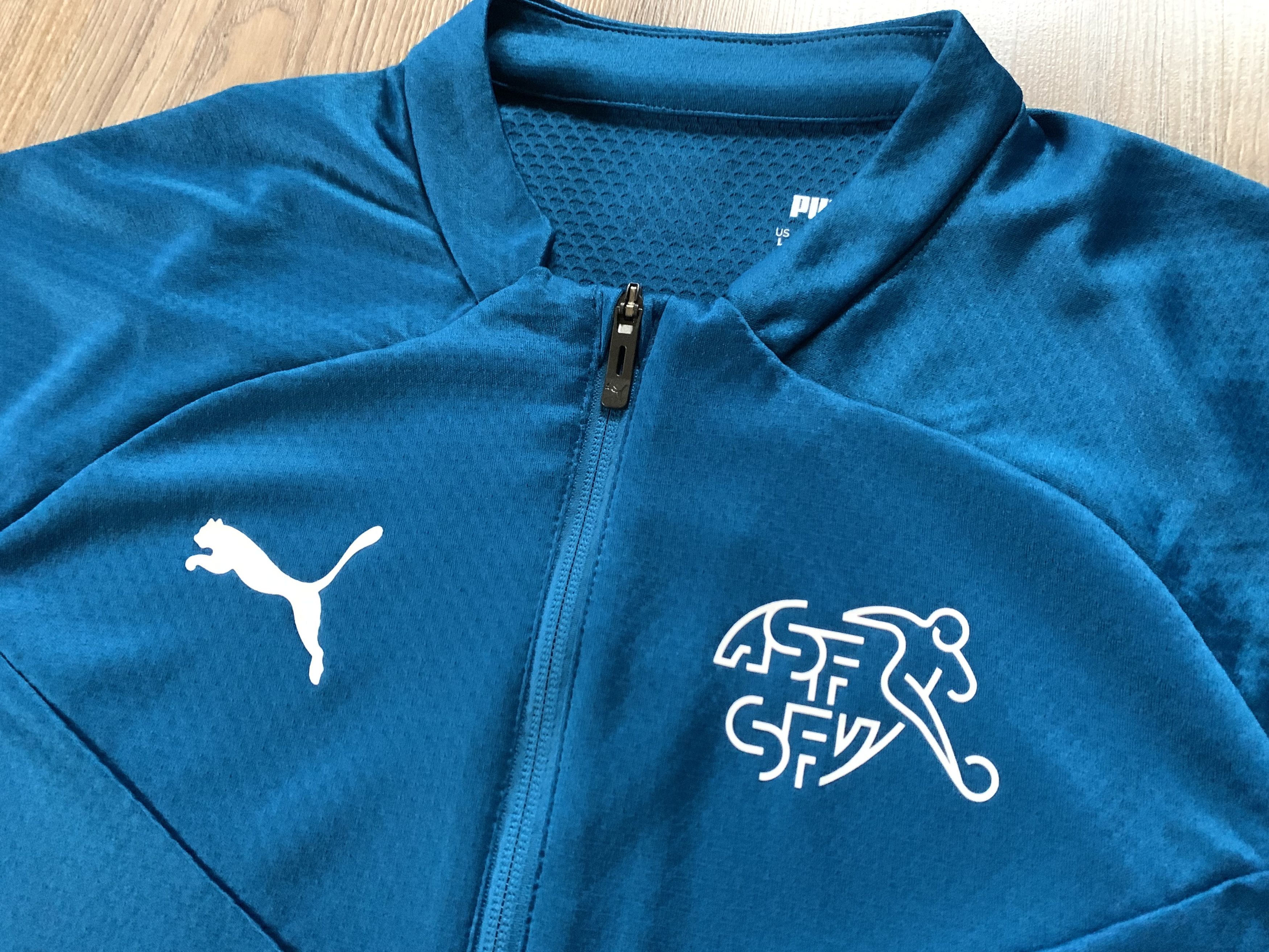 Puma Puma Swiss National Team Training Top Technical 2022 Size US L / EU 52-54 / 3 - 5 Thumbnail