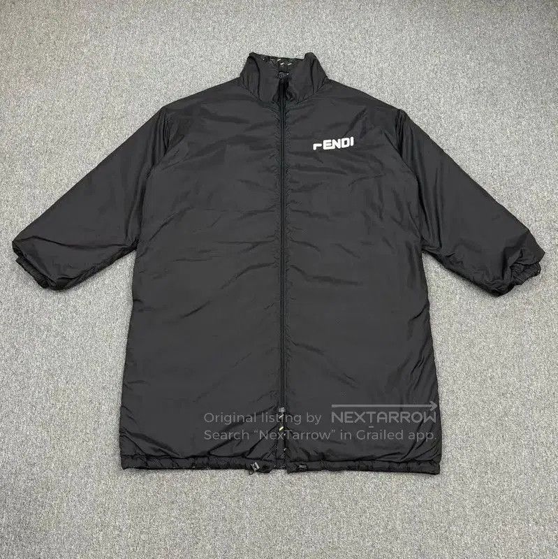 Fendi Fendi Black Men's Lightweight Outerwear Jacket . Size US L / EU 52-54 / 3 - 1 Thumbnail