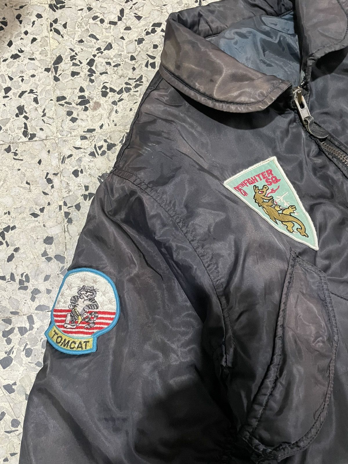 Other Vintage Tomcat Flight Jacket Size US L / EU 52-54 / 3 - 5 Thumbnail