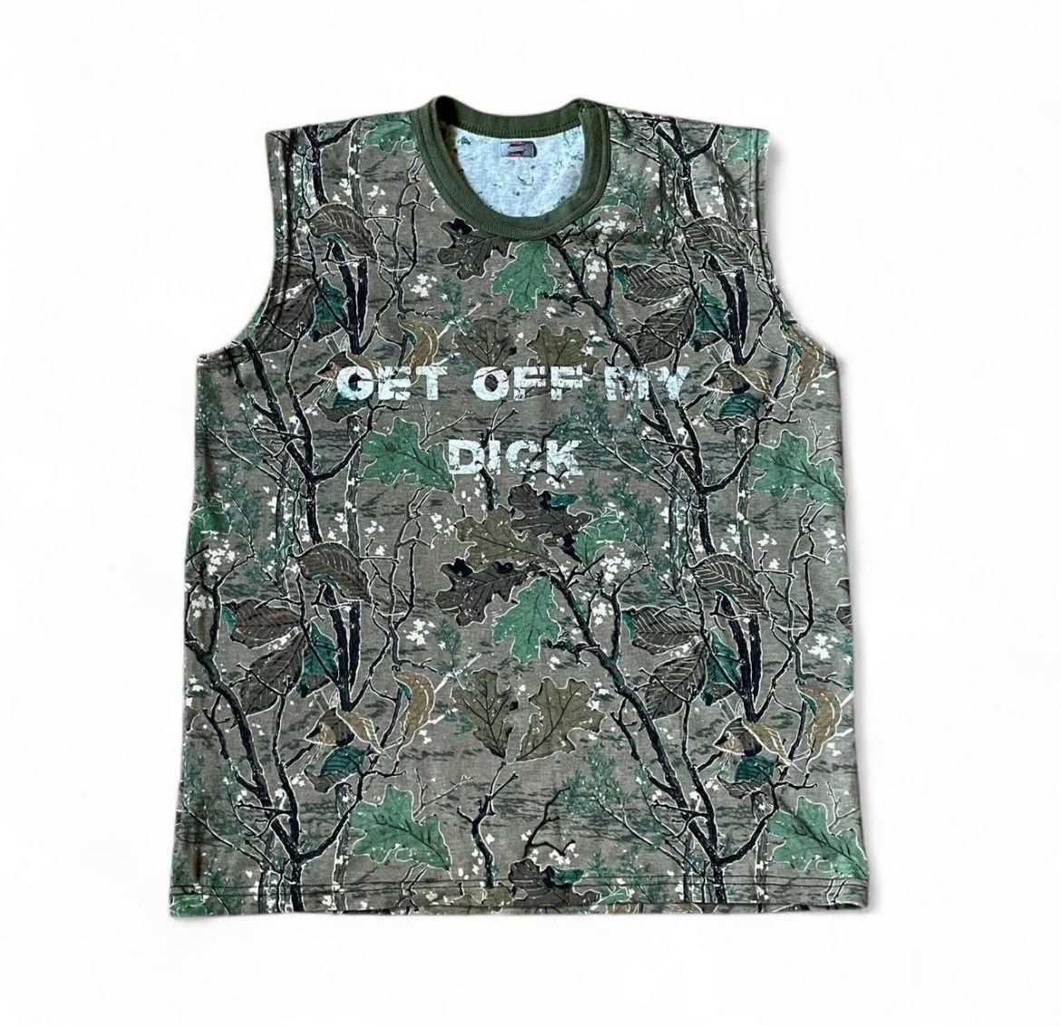 Band Tees *RARE* SEXY TANK TOP GET OFF MY DICK REALTHREE PORNO STAR Size US M / EU 48-50 / 2 - 1 Thumbnail