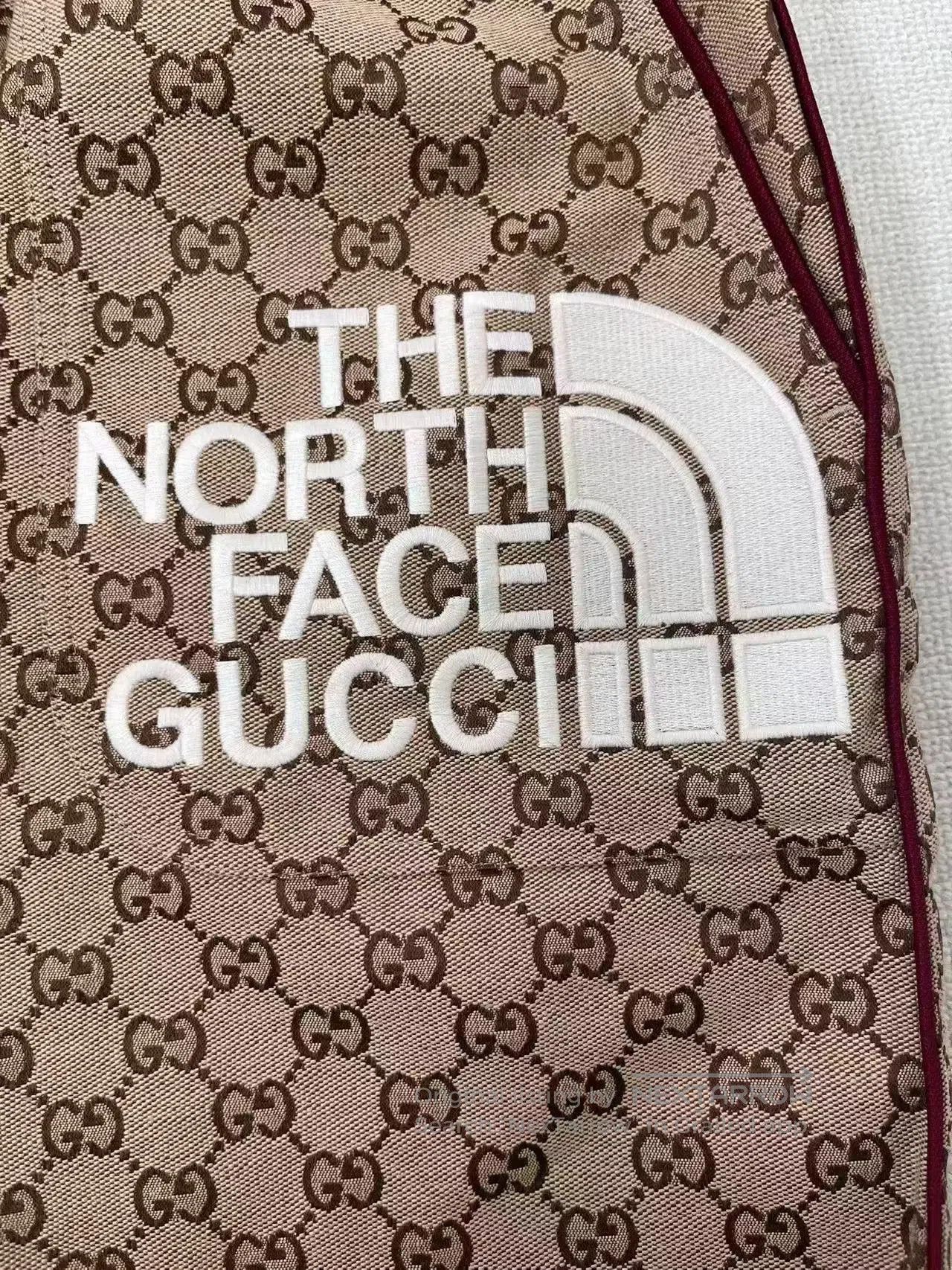 Gucci Gucci x The North Face Logo Print Shorts. Size 22" - 3 Thumbnail